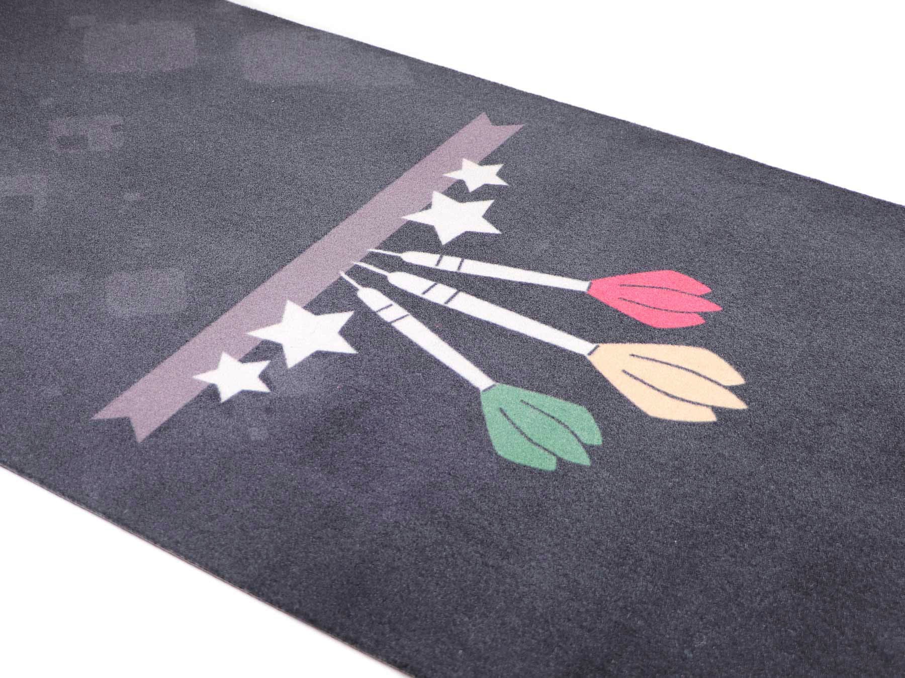 Primaflor-Ideen in Textil Läufer »Dartteppich STOKE«, rechteckig, 5 mm Höhe, Dartmatte mit offiziellem Spielabstand 237 cm, rutschhemmend