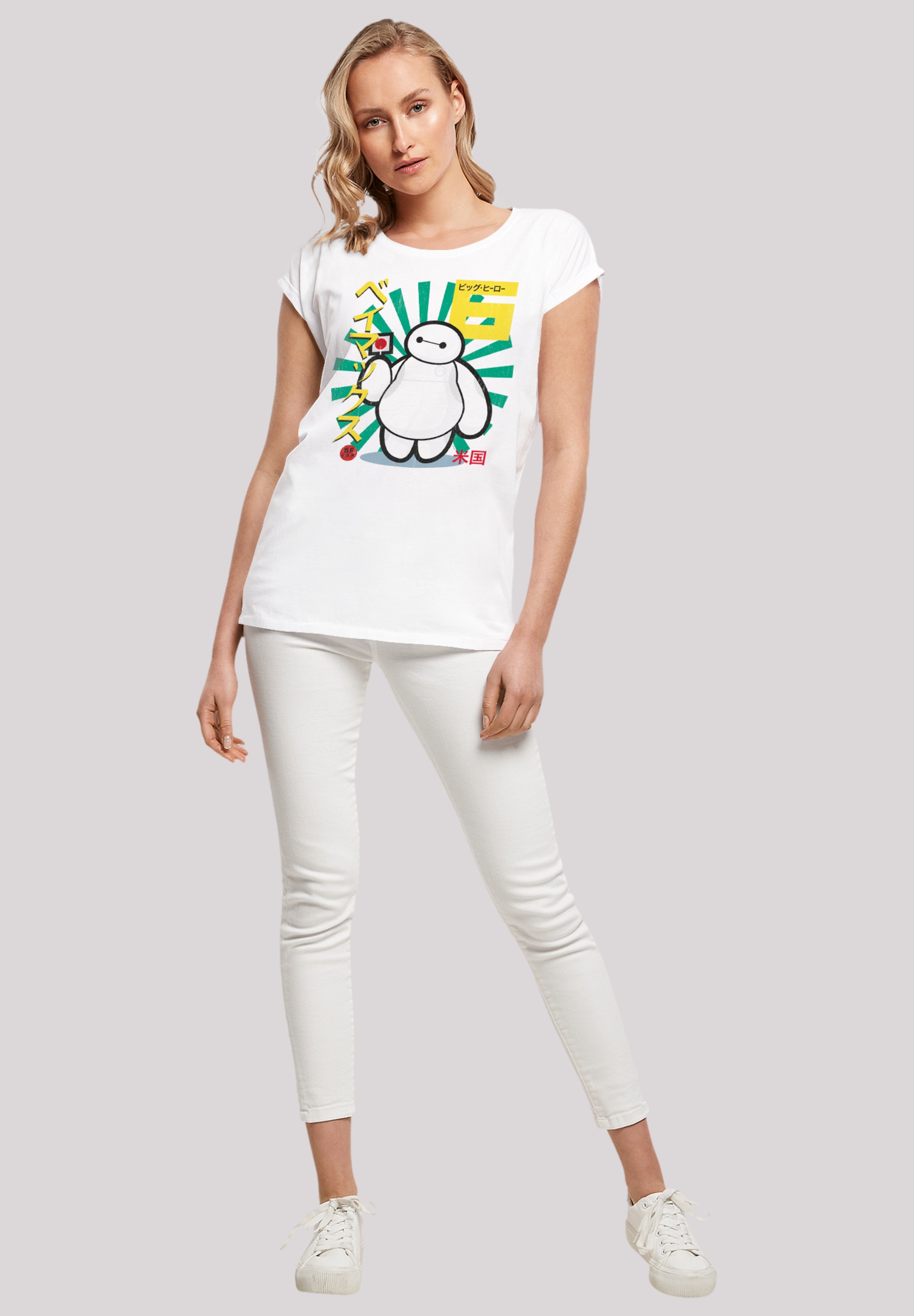 F4NT4STIC T-Shirt »Big Hero 6 Baymax Lollypop«, Premium Qualität