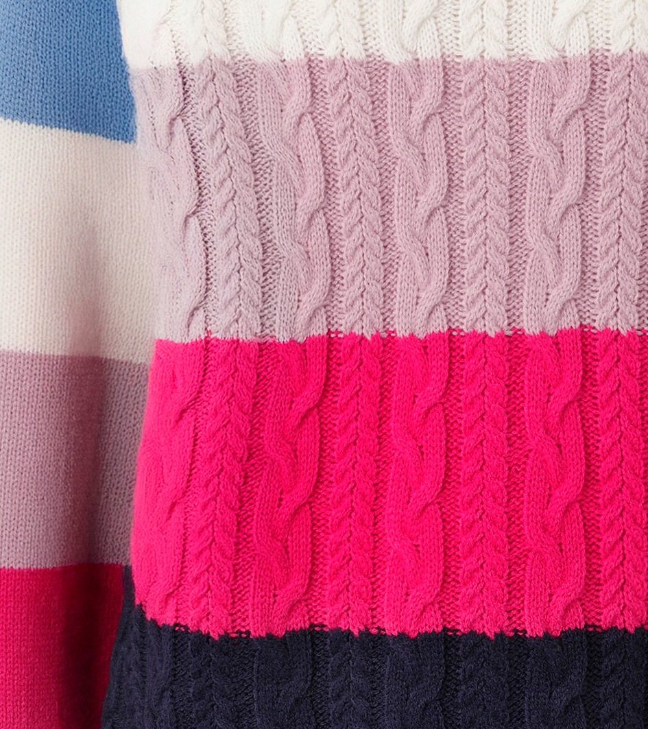 Aniston CASUAL Strickpullover, in farbenfroher oder gedeckteren Farbkombination - NEUE KOLLEKTION