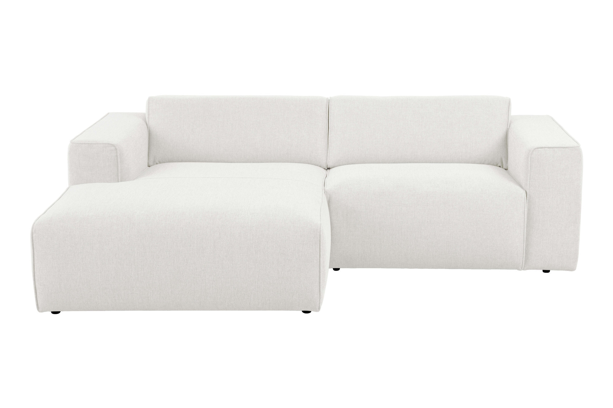 andas Ecksofa »Noord mit Kedernaht, Breite 234 cm«, mit Kedernaht, Breite 234 cm, Cord, Struktur, Webstoff