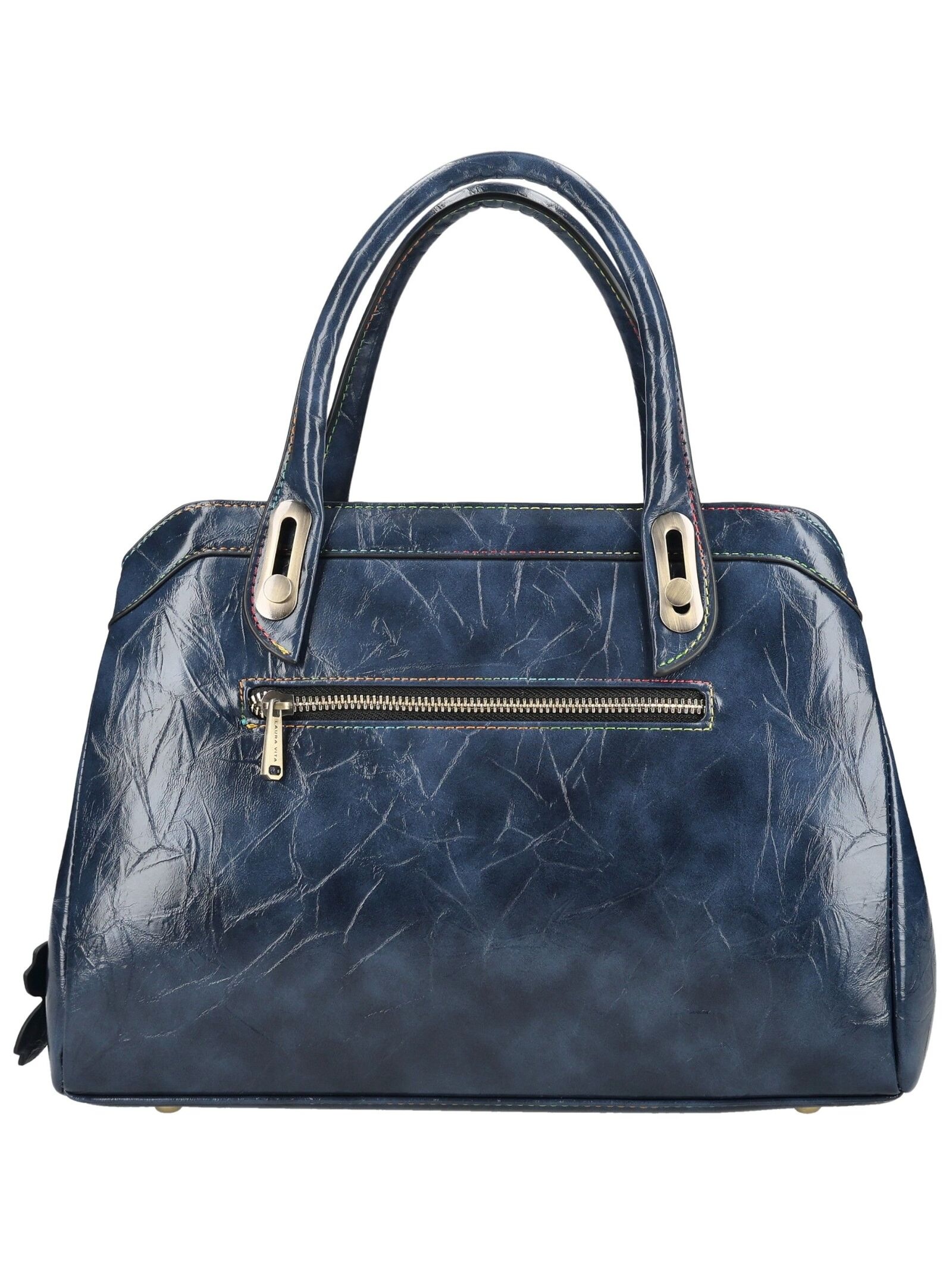 LAURA VITA Henkeltasche »LAURA VITA Taschen Lederimitat/Textil«