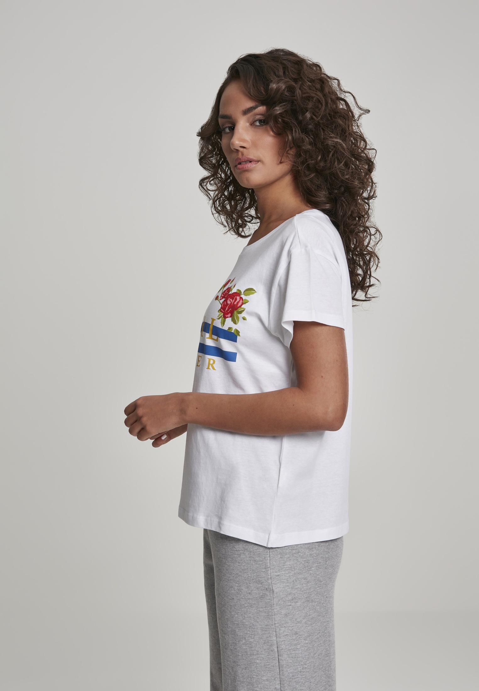 MisterTee T-Shirt »MisterTee Damen Ladies Girl Power Box Tee«, (1 tlg.)