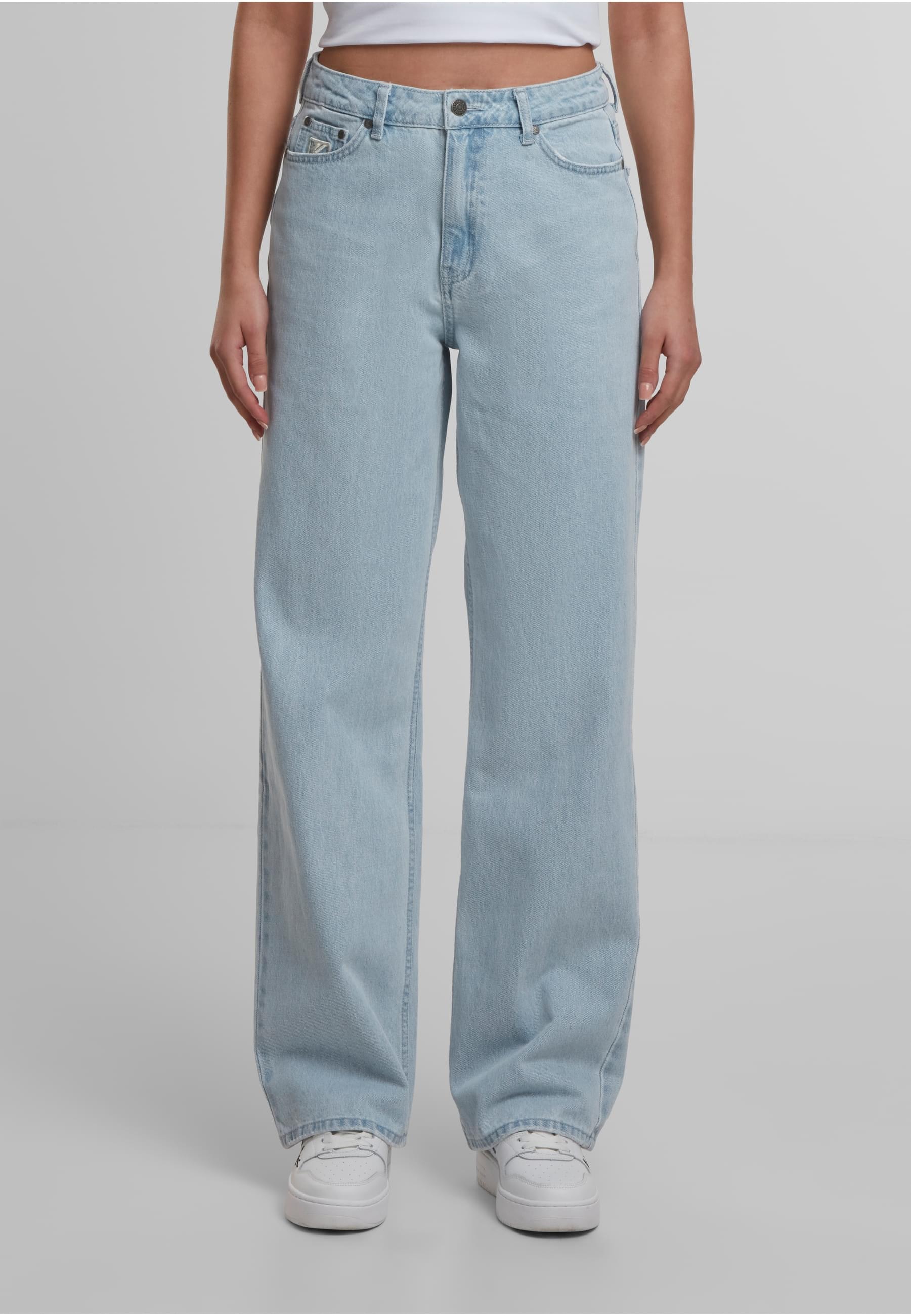 Karl Kani Bequeme Jeans »Karl Kani Signature K Straight Leg Denim bleached«
