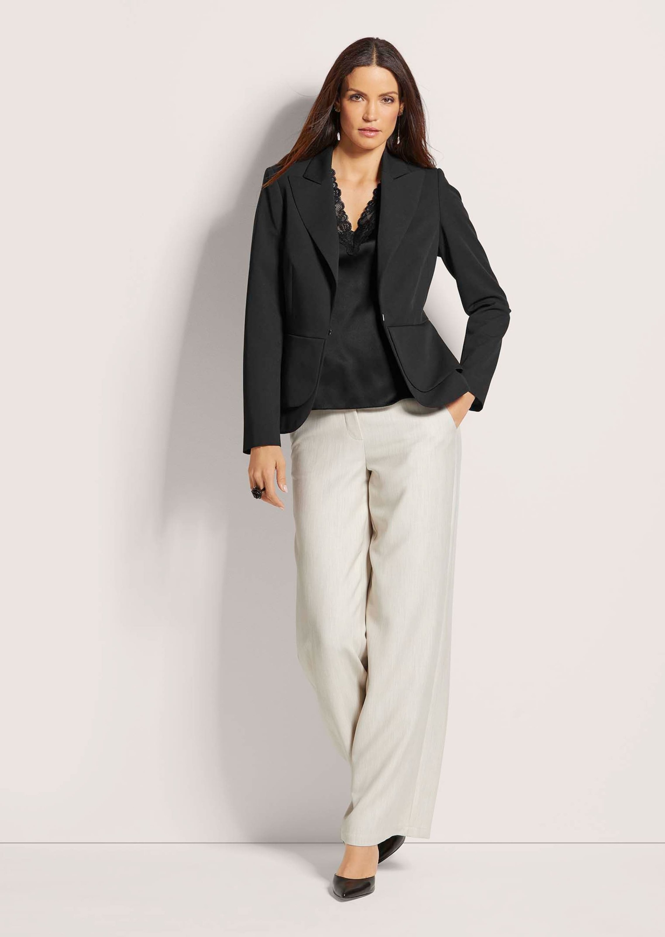 MADELEINE Jackenblazer "Blazer Kurzer Schößchen-Blazer" günstig online kaufen