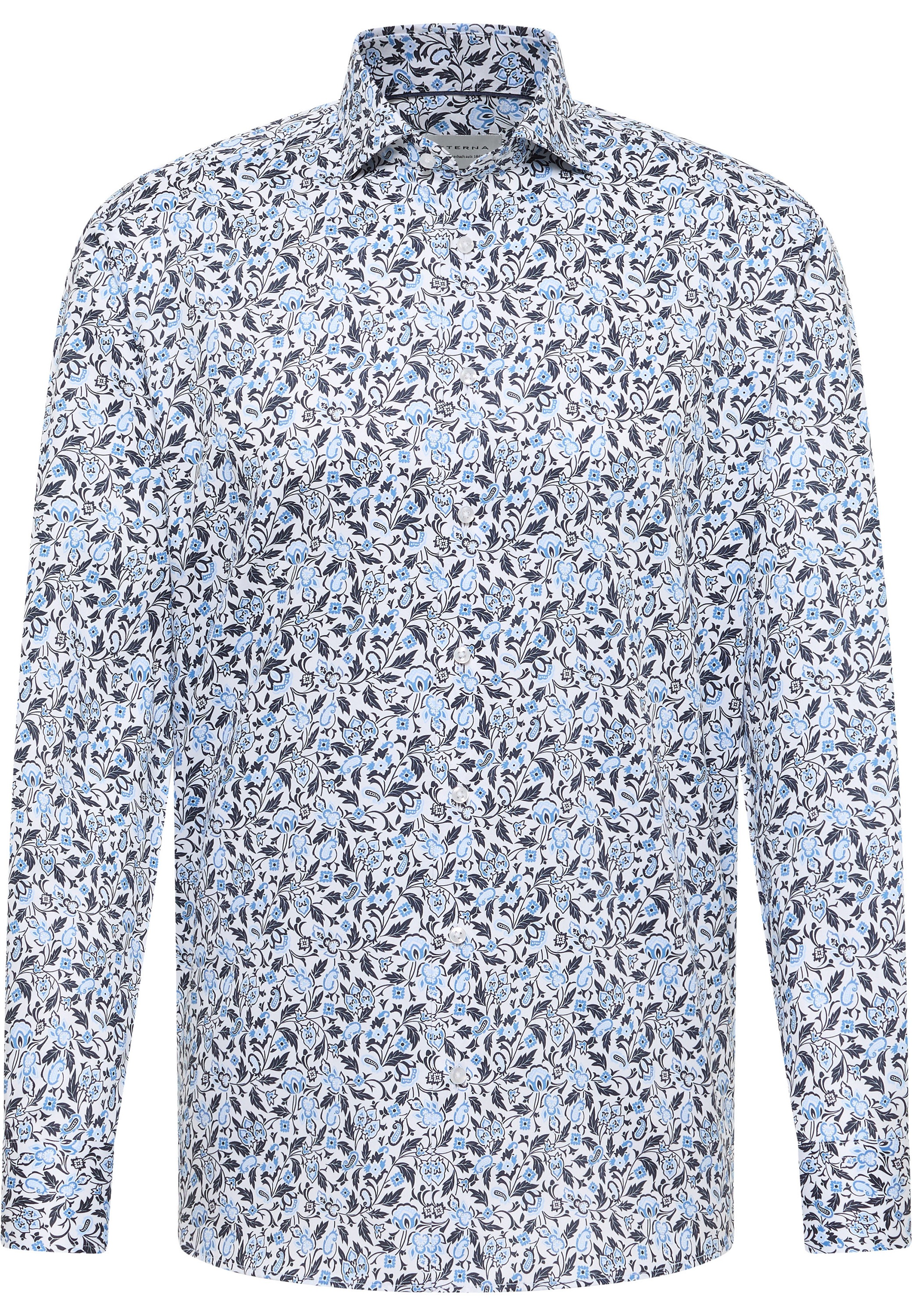 Eterna Langarmhemd »MODERN FIT«, NON IRON (bügelfrei)