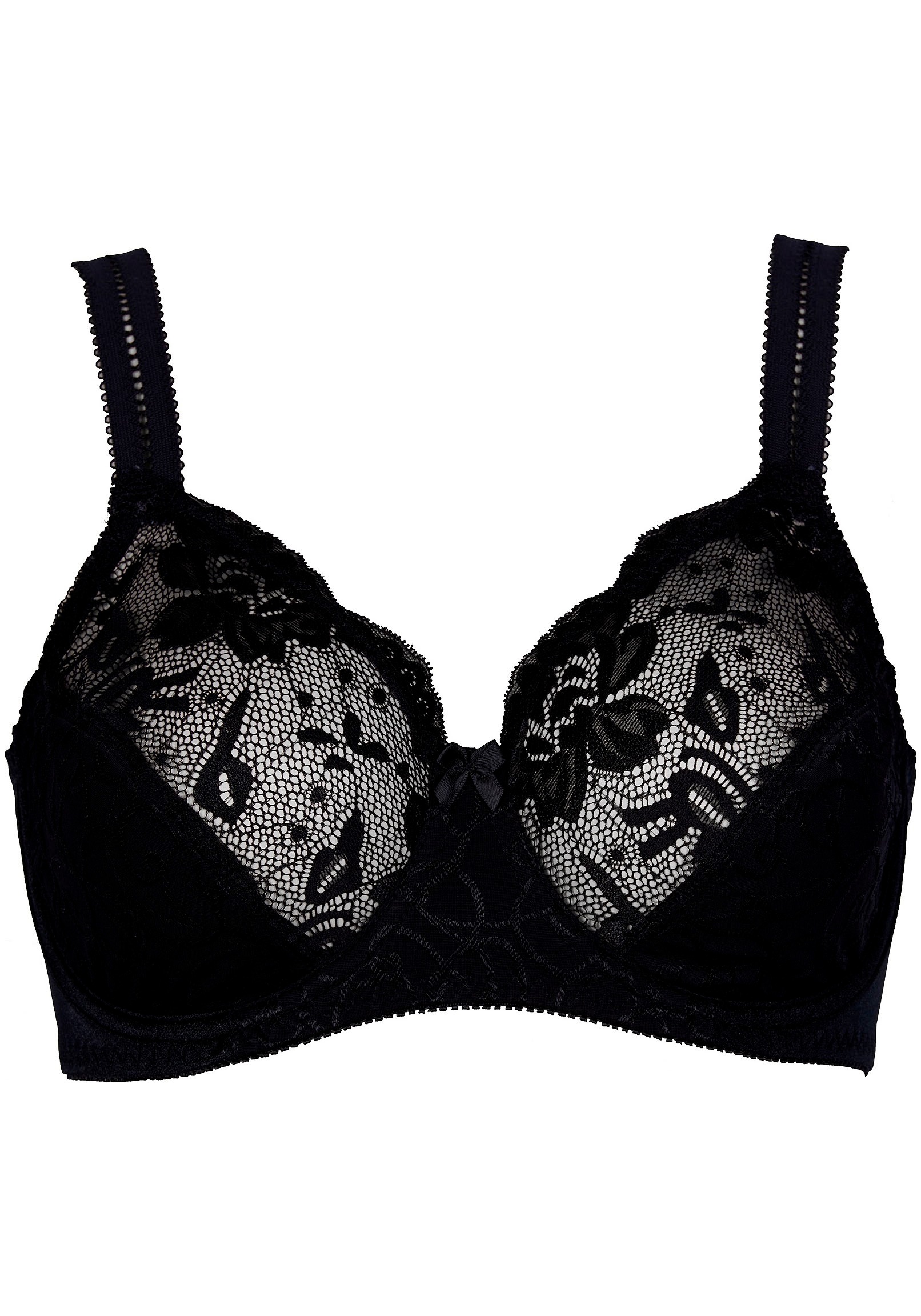 Elbrina "EMBROIDERY" breite Träger, ohne Schale, mit Bügel, mit Spitze, fem günstig online kaufen