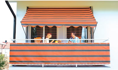 Angerer Freizeitmöbel Klemmmarkise, orange-braun, Ausfall: 150 cm, versch. Breiten kaufen