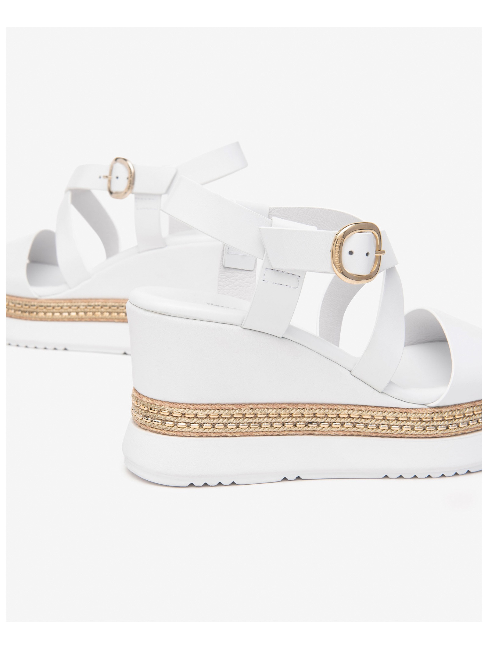Nero Giardini Keilsandalette »Nero Giardini Sandalen Leder«