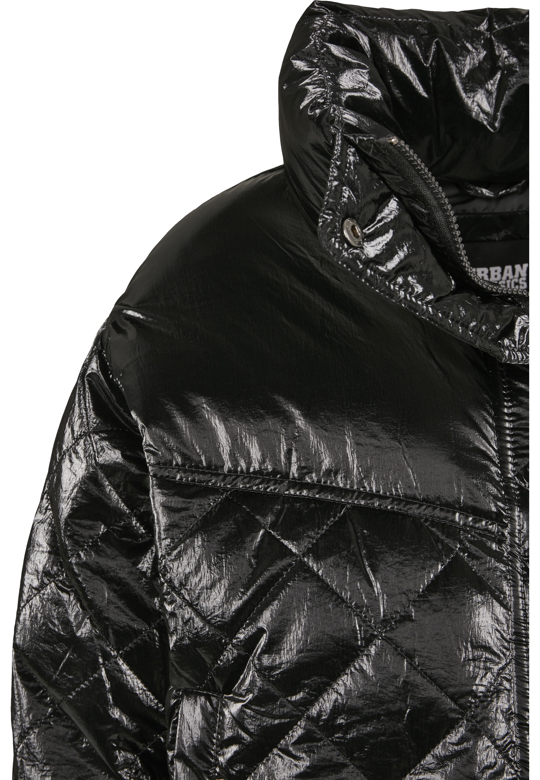 URBAN CLASSICS Winterjacke »Urban Classics Damen« 1 Stk. tlg. ohne Kapuze