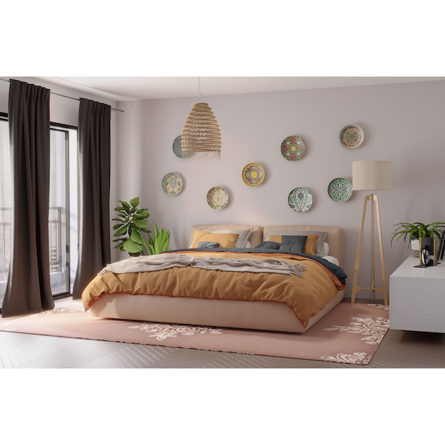 HOMING Vorhang »Kjell«, (1 St.), blickdicht, uni, Türvorhang, Wohnzimmer,  Schlafzimmer | BAUR