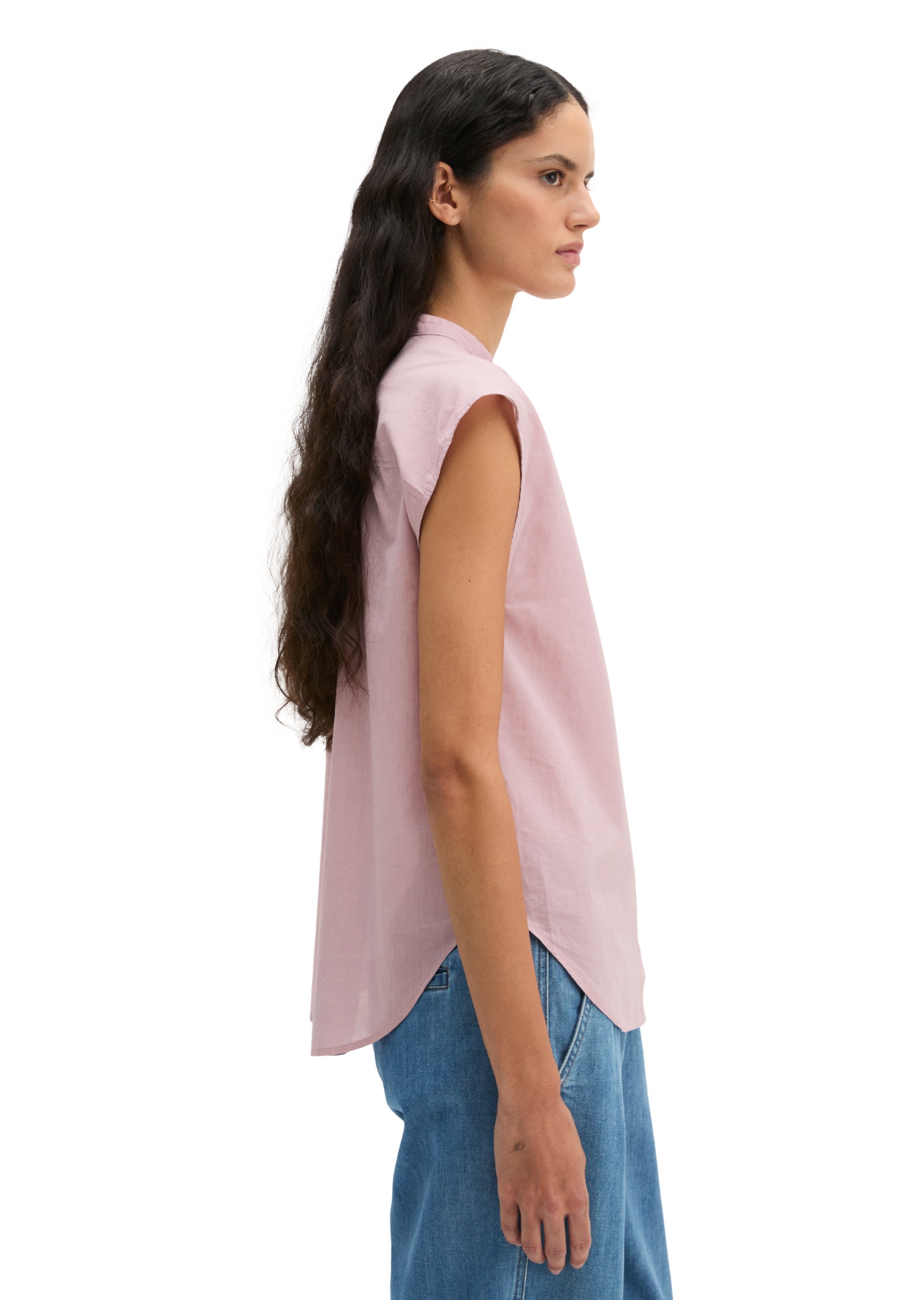 Marc O'Polo Blusentop »aus Baumwoll-Chambray«