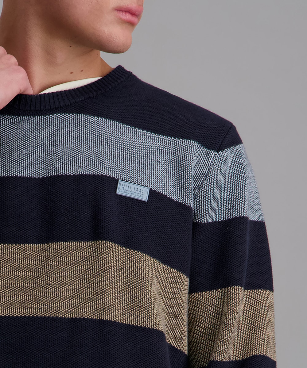 Pioneer Authentic Jeans Rundhalspullover, Feinstrickqualität günstig online kaufen