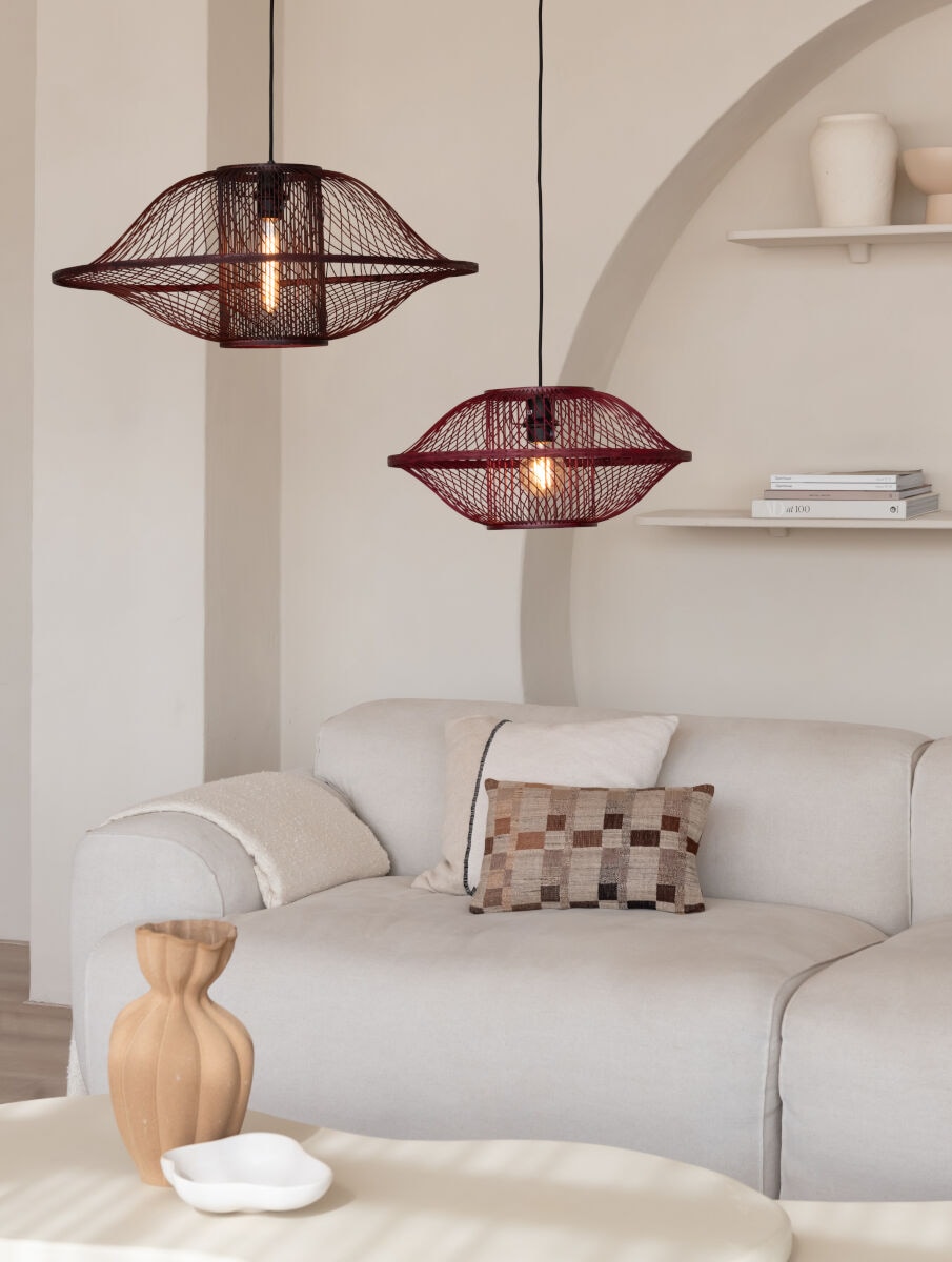 GOOD&MOJO Hängeleuchte »MAUI«, 1 flammig, Leuchtmittel E27 | LED wechselbar, Nachhaltig
