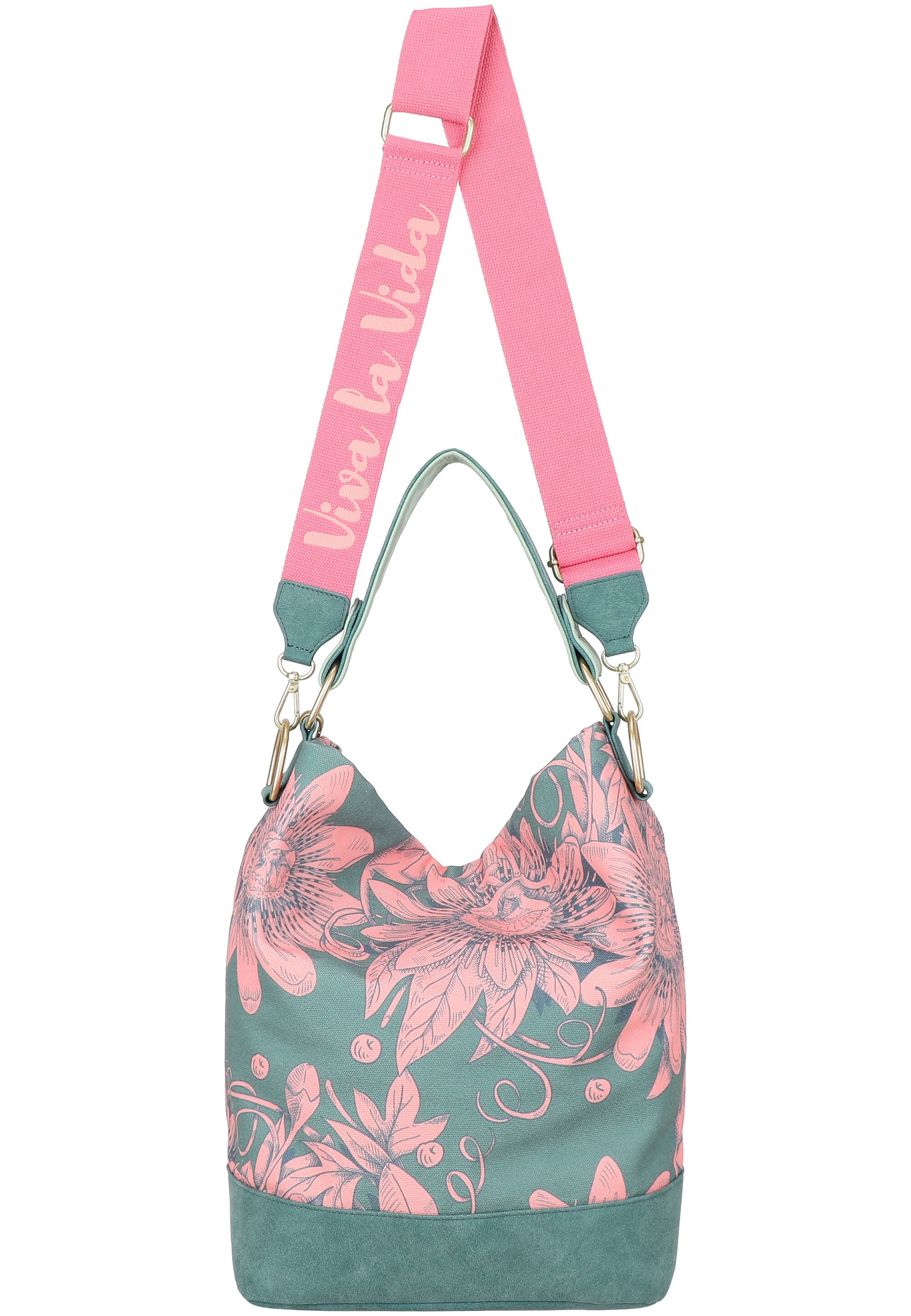 Fritzi aus Preußen Umhängetasche »Fritzi x Frida Kahlo« mit Blumenprint