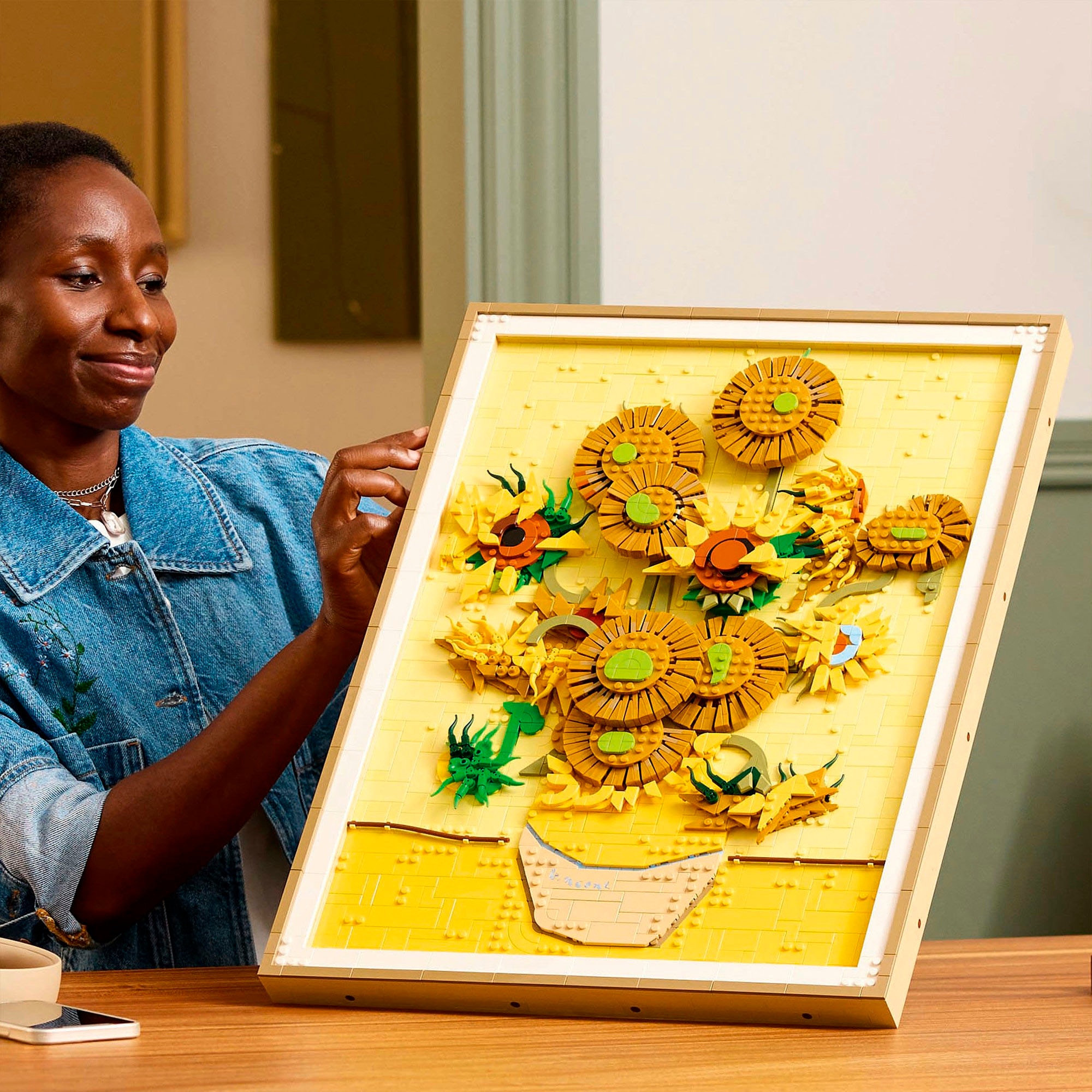 LEGO® Konstruktionsspielsteine »Vincent van Gogh – Sonnenblumen (31215), LEGO ART«, (2615 St.), Made in Europe