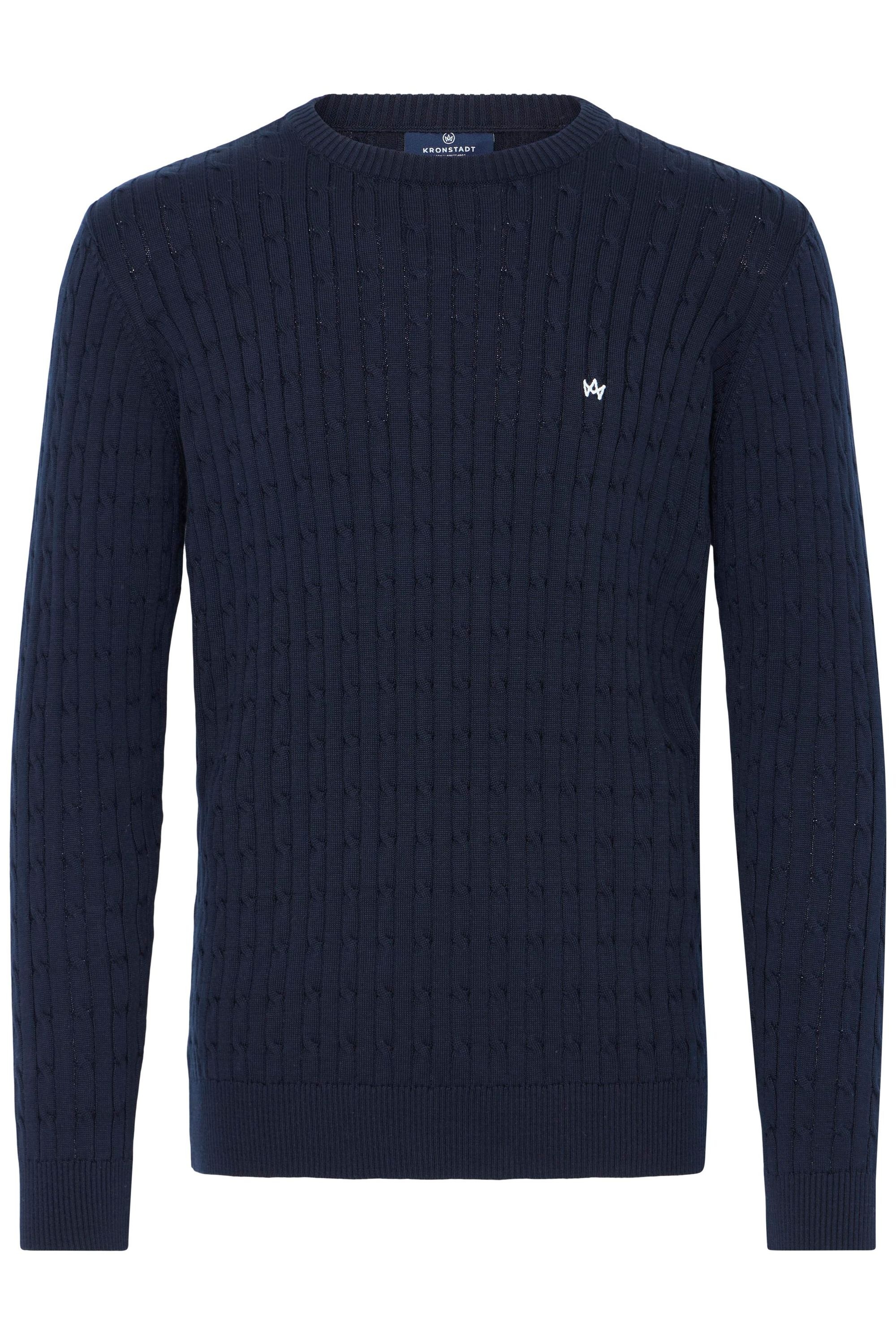 Kronstadt Strickfleece-Pullover »Strickpullover KSCall«