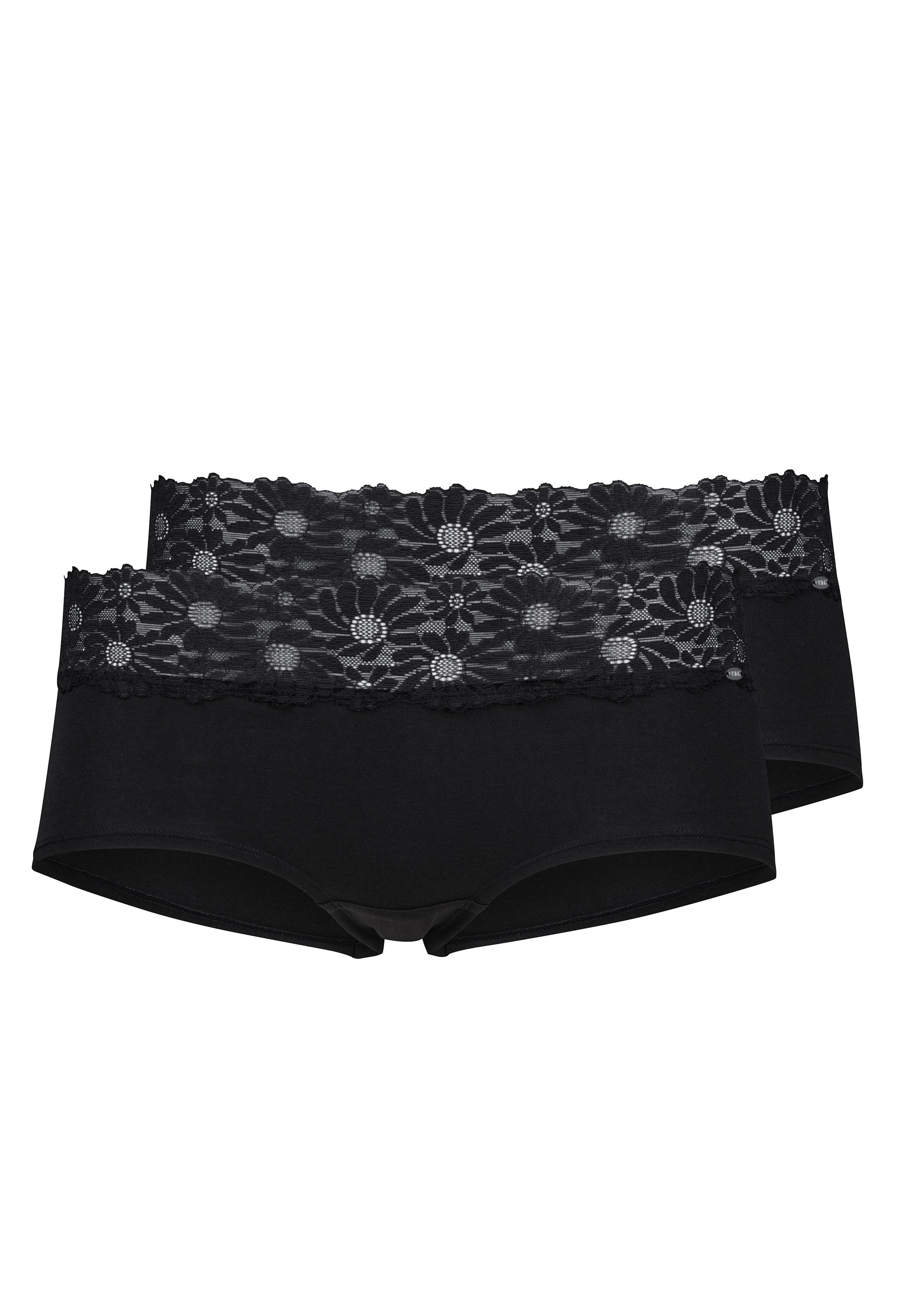 Skiny Hipster "Cotton Lace Essentials", (2 St., 2er Pack), bequem, weich, s günstig online kaufen