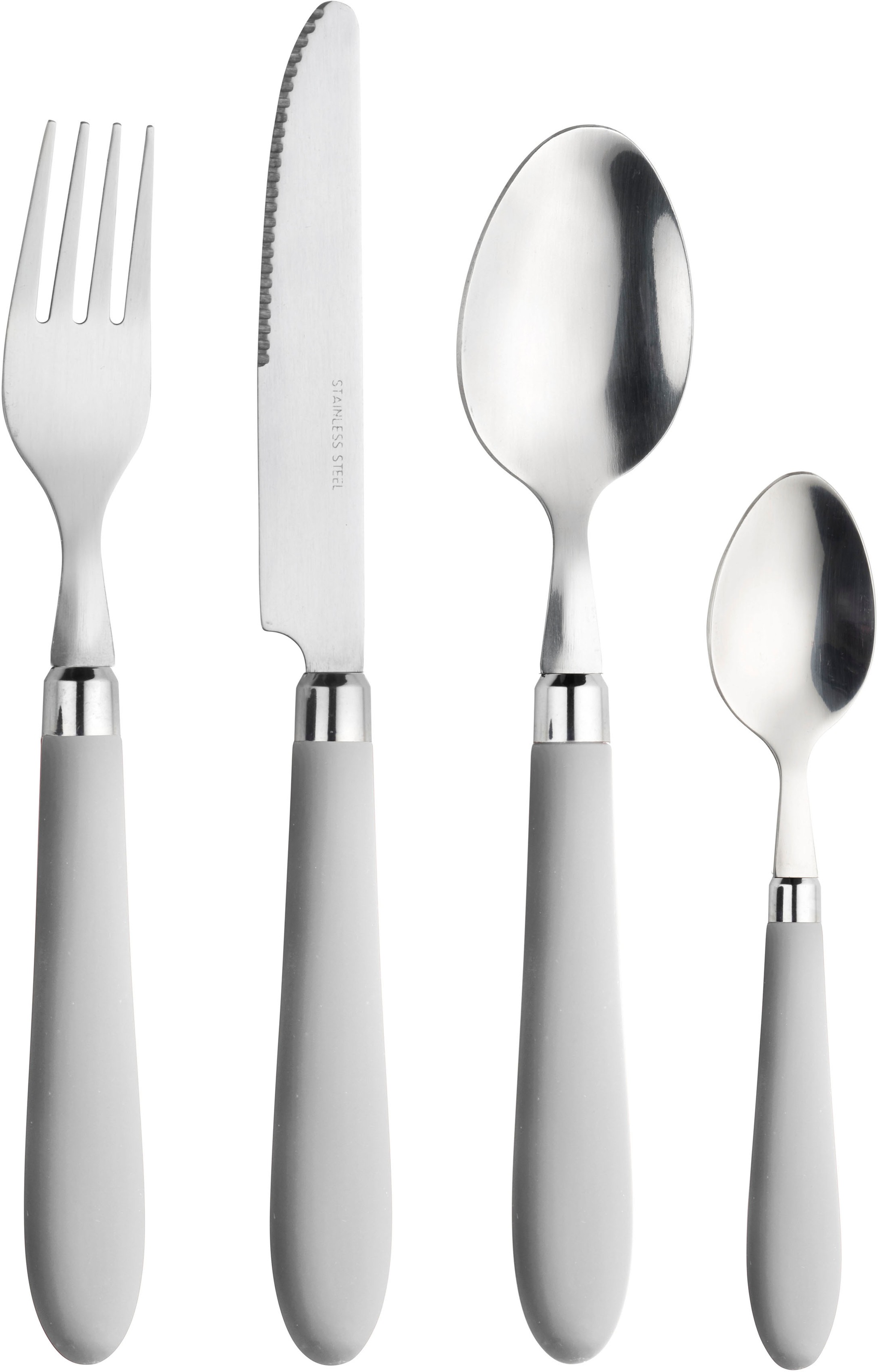 PINTINOX Besteck-Set "Daisy 0" mit farbigem Kunststoffgriff günstig online kaufen
