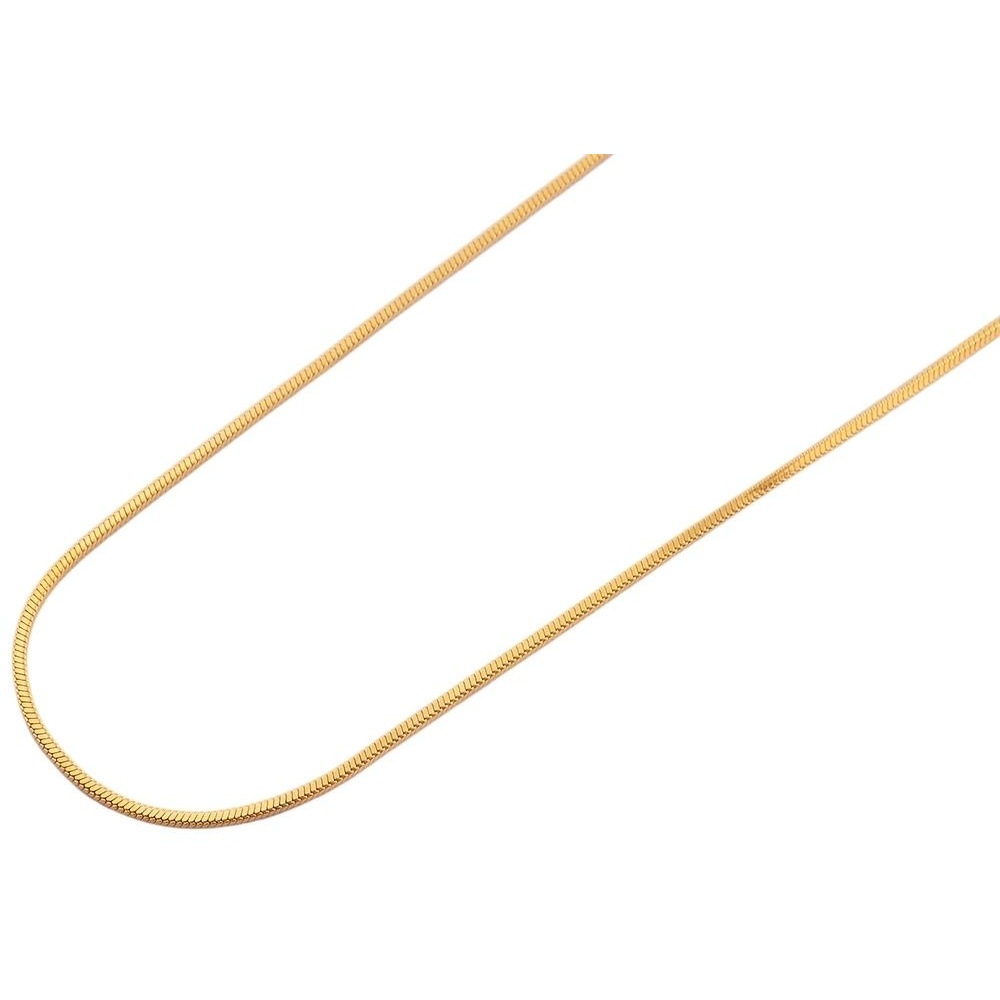 Adelia´s Kette ohne Anhänger »Halskette – Schlangenkette aus Edelstahl 70 cm« Ideal als Geschenk – dezent und elegant