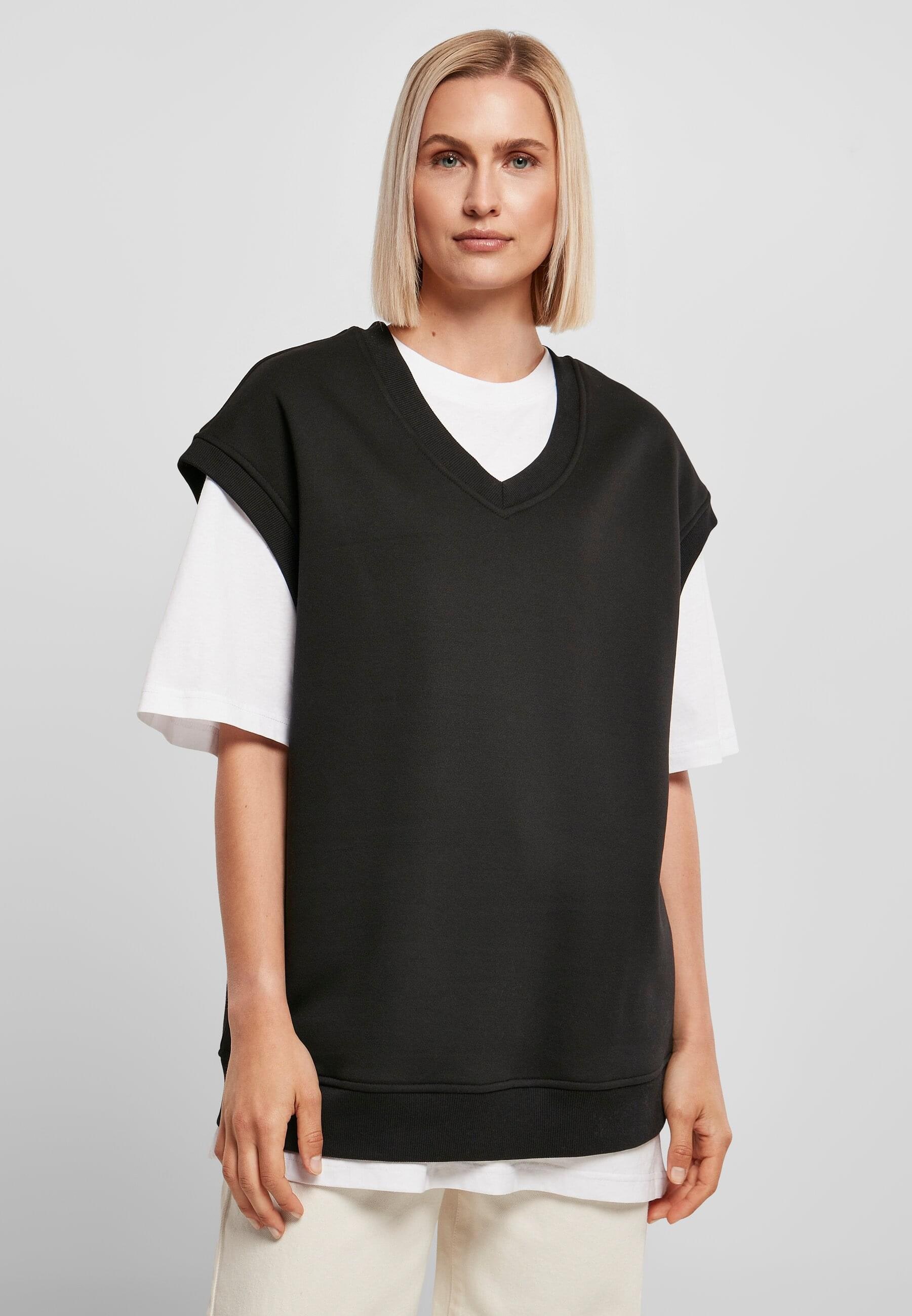 URBAN CLASSICS Sweater »Urban Classics Damen Ladies Oversized Sweat Slipover«, (1 tlg.)