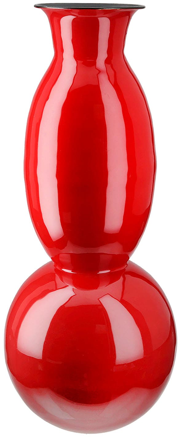 GILDE Bodenvase "Vase Neo rot H.49 cm", (1 St.) günstig online kaufen