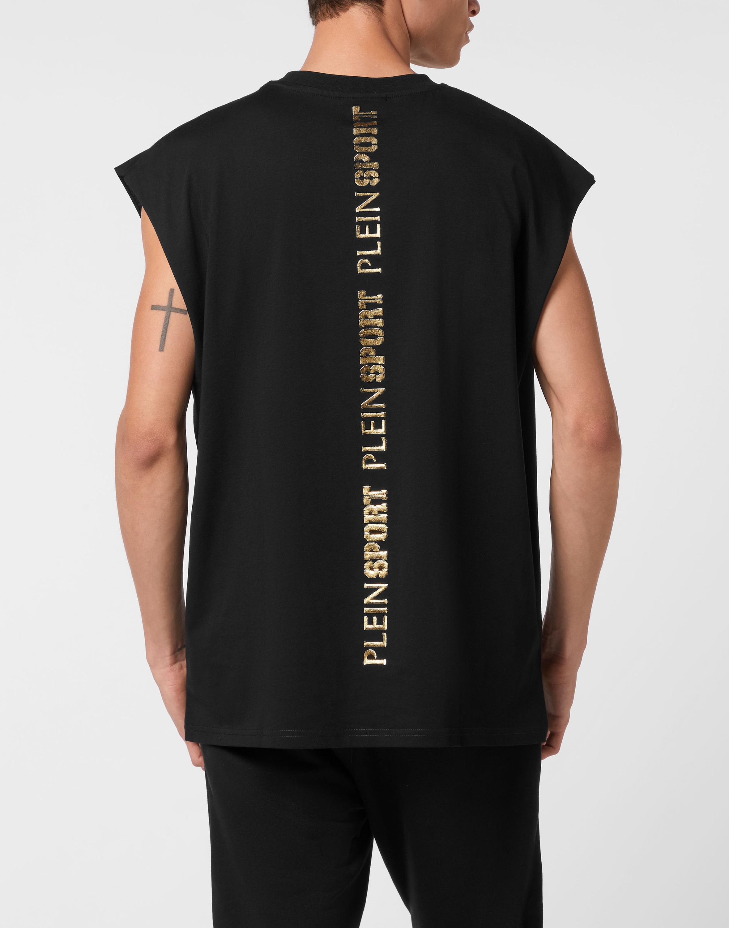 PLEIN SPORT T-Shirt "Tank top T-shirt Laminated" günstig online kaufen