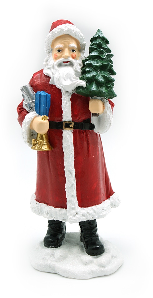 CHRISTMAS GOODS by Inge Weihnachtsmann "Weihnachtsdeko rot", aus Polyresin, Höhe ca. 20 cm