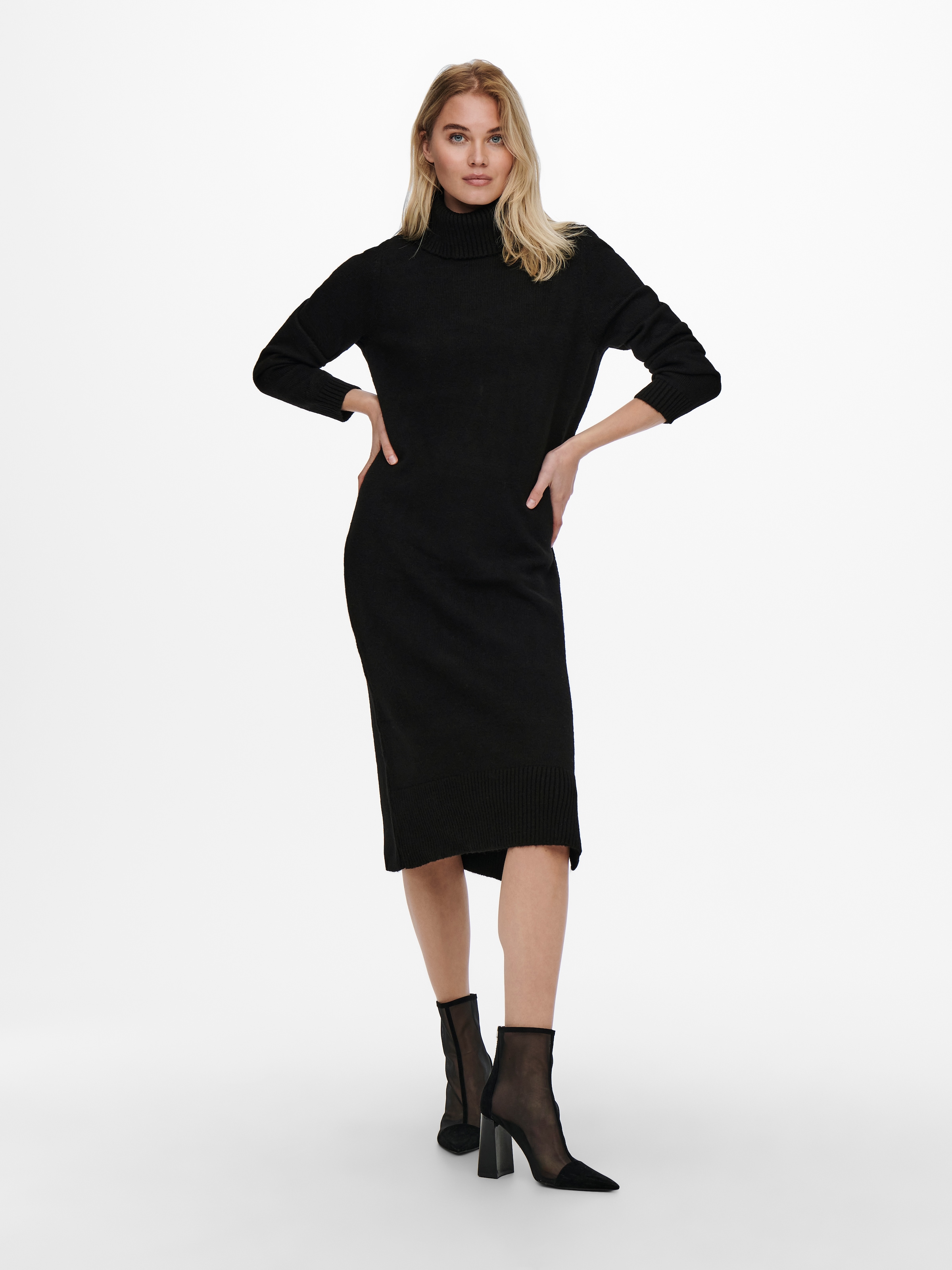 ONLY "ONLBRANDIE L/S ROLL NECK DRESS" günstig online kaufen