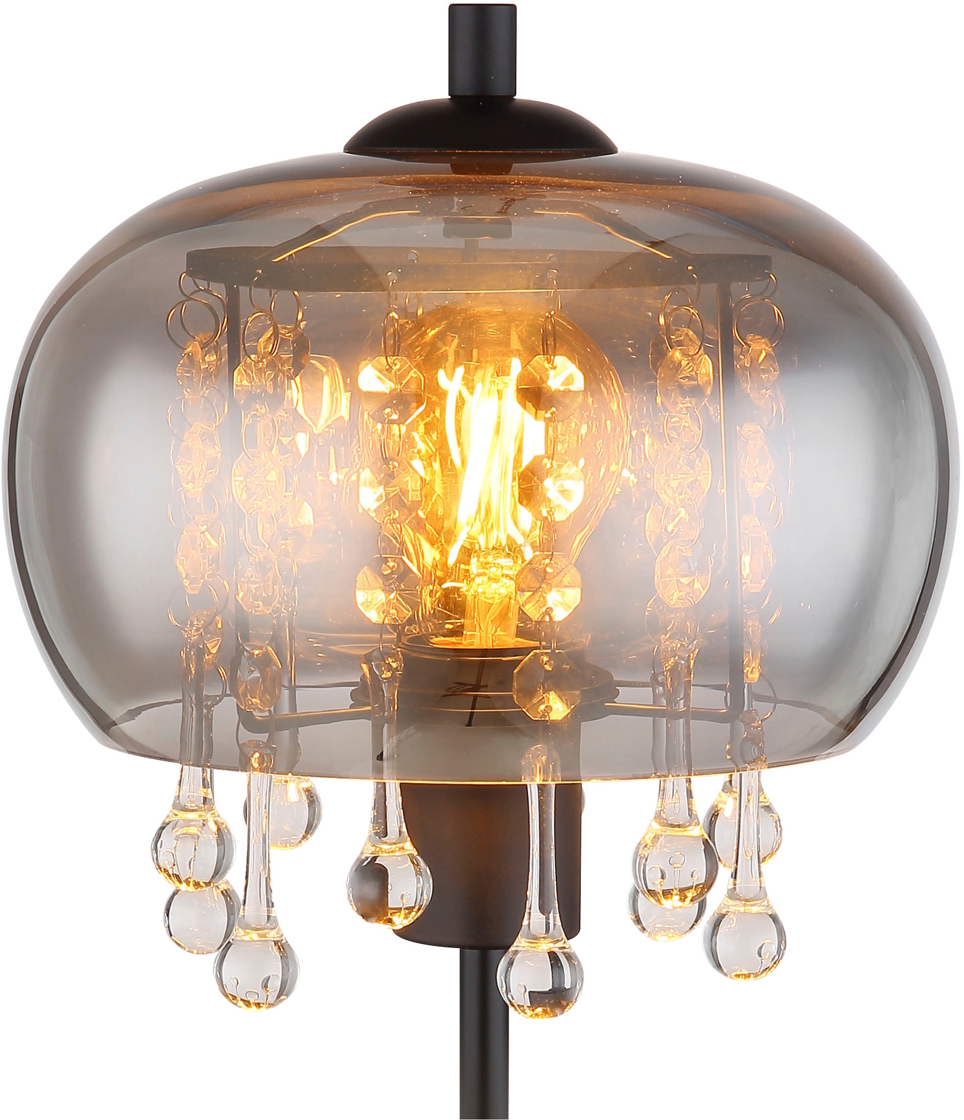 GLOBO LIGHTING Tischleuchte »CORRY« E27 1 Stk. Tischlampe Nachttischlampe Deko-Tischleuchte Schlafzimmer