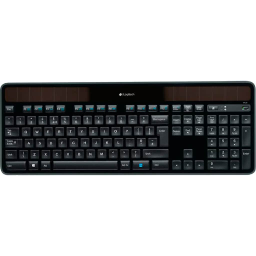 Logitech Tastatur »Wireless Solar Keyboard K750 - DE-Layout«