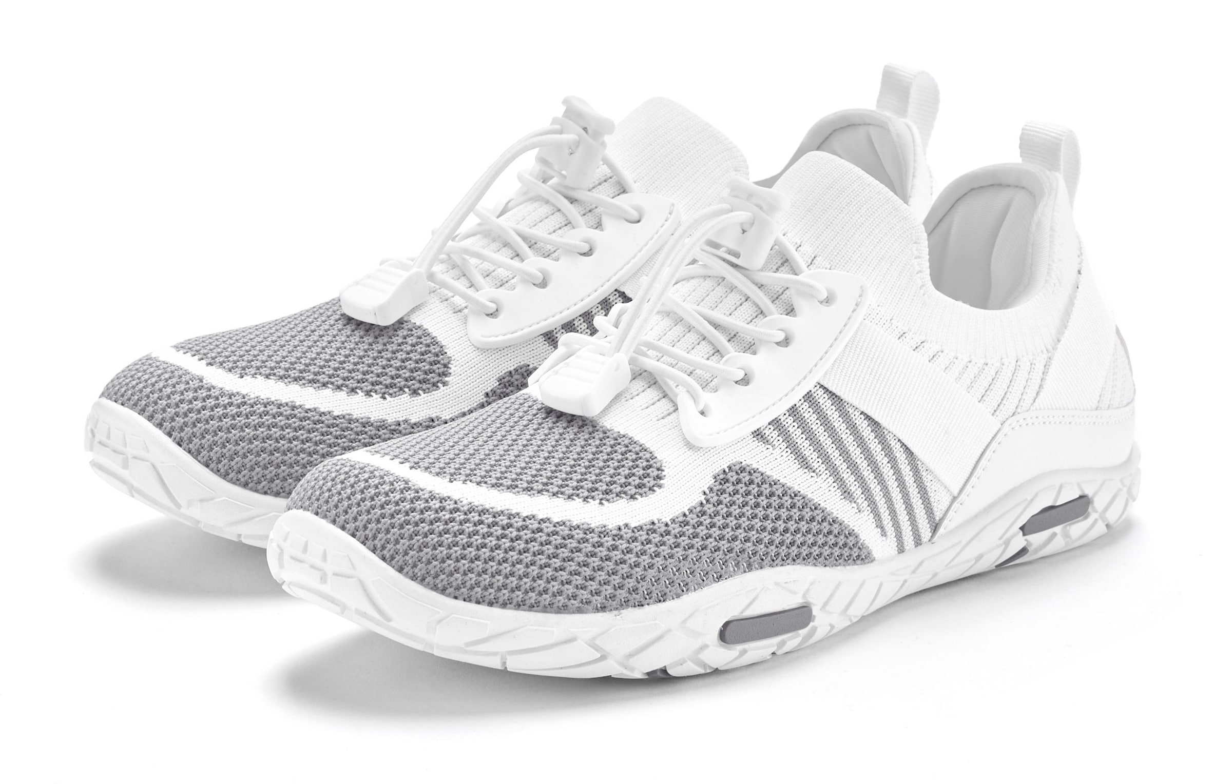 LASCANA Sneaker "Slip-On-Sneaker, Sommer Sneaker," Freizeitschuh, Halbschuh superleicht, flache flexible Sohle VEGAN