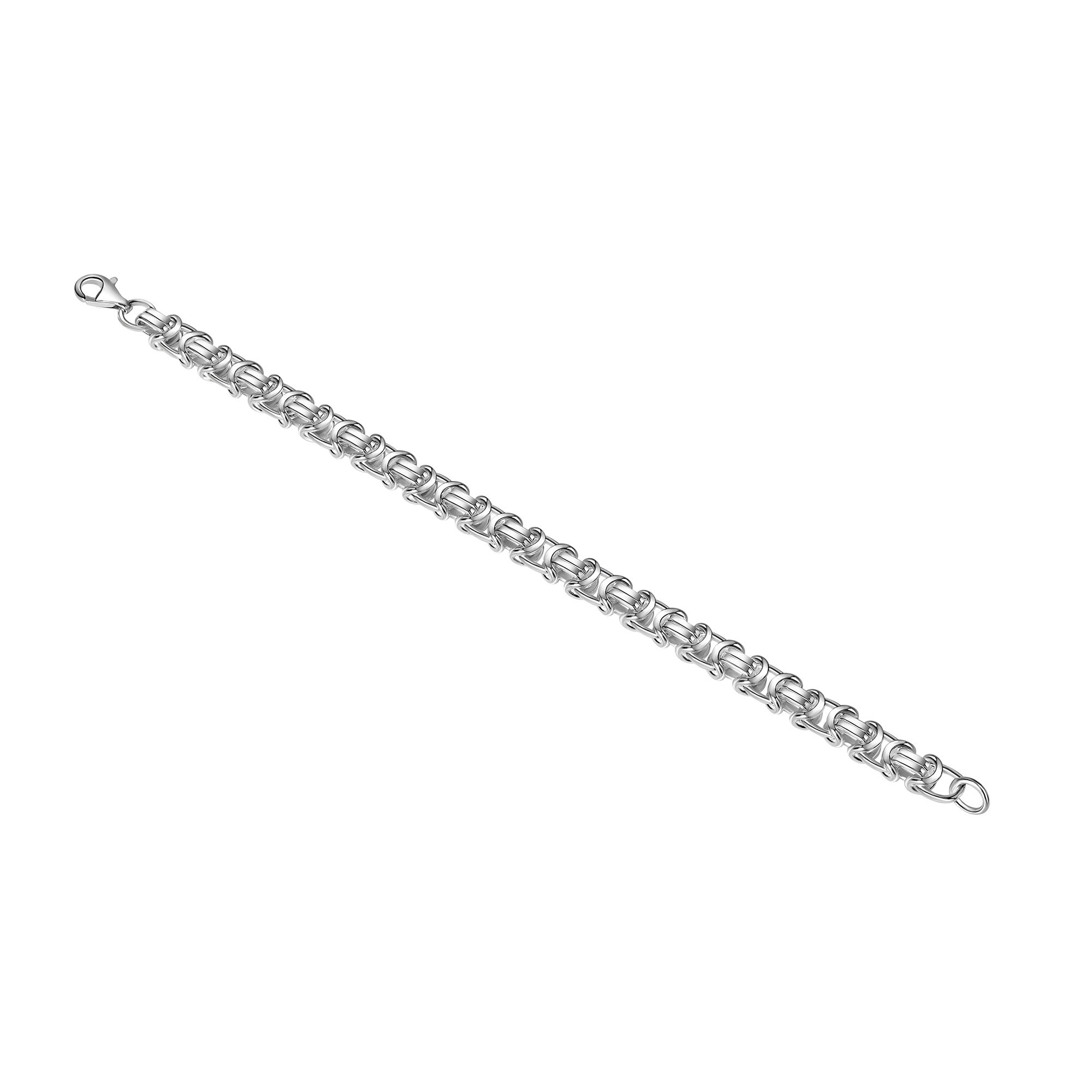 Vivance Armband »925/- Sterling Silber weiß Etruskerarmband 21 cm«