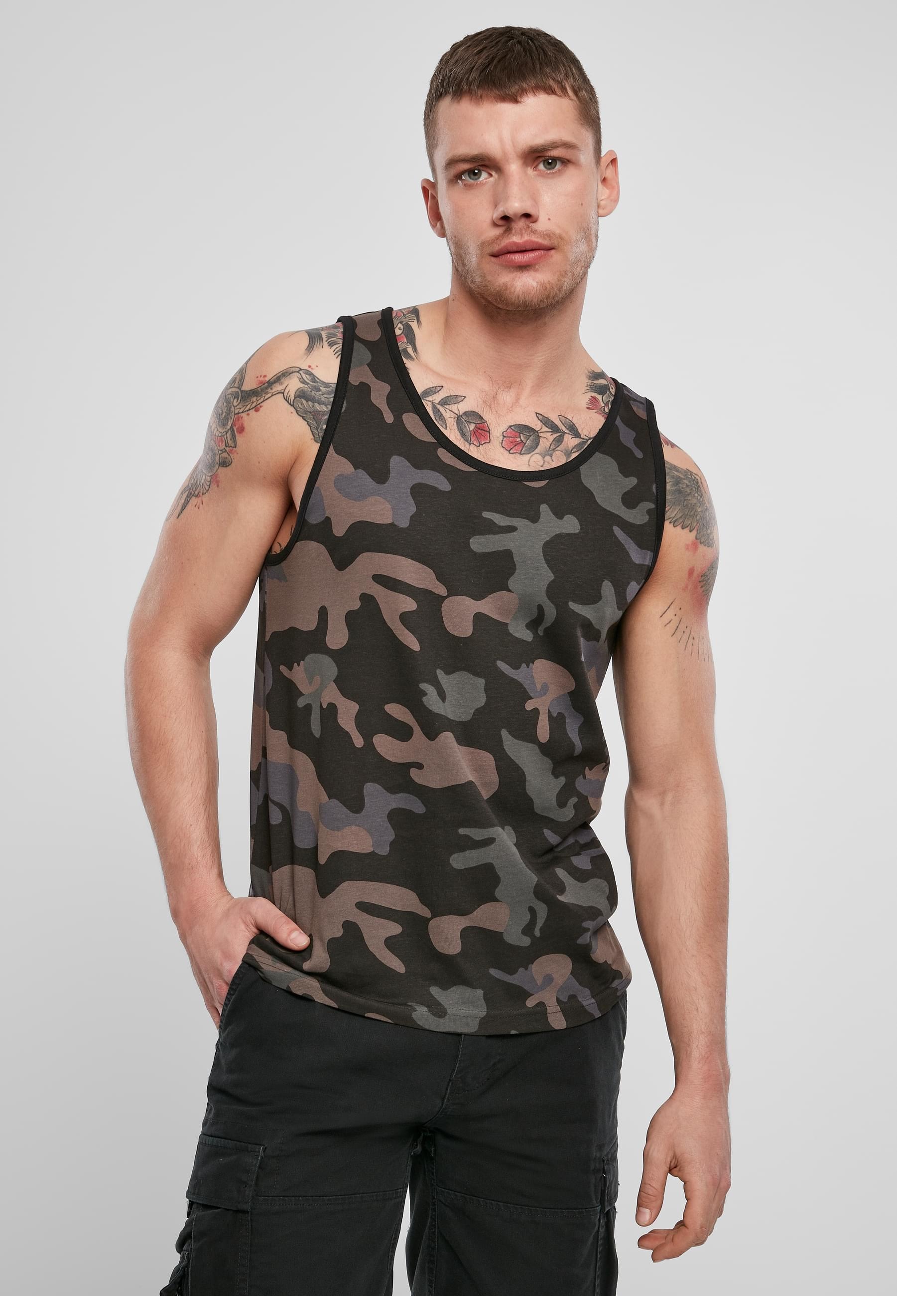 Brandit Tanktop Brandit Tank Top Army günstig online kaufen