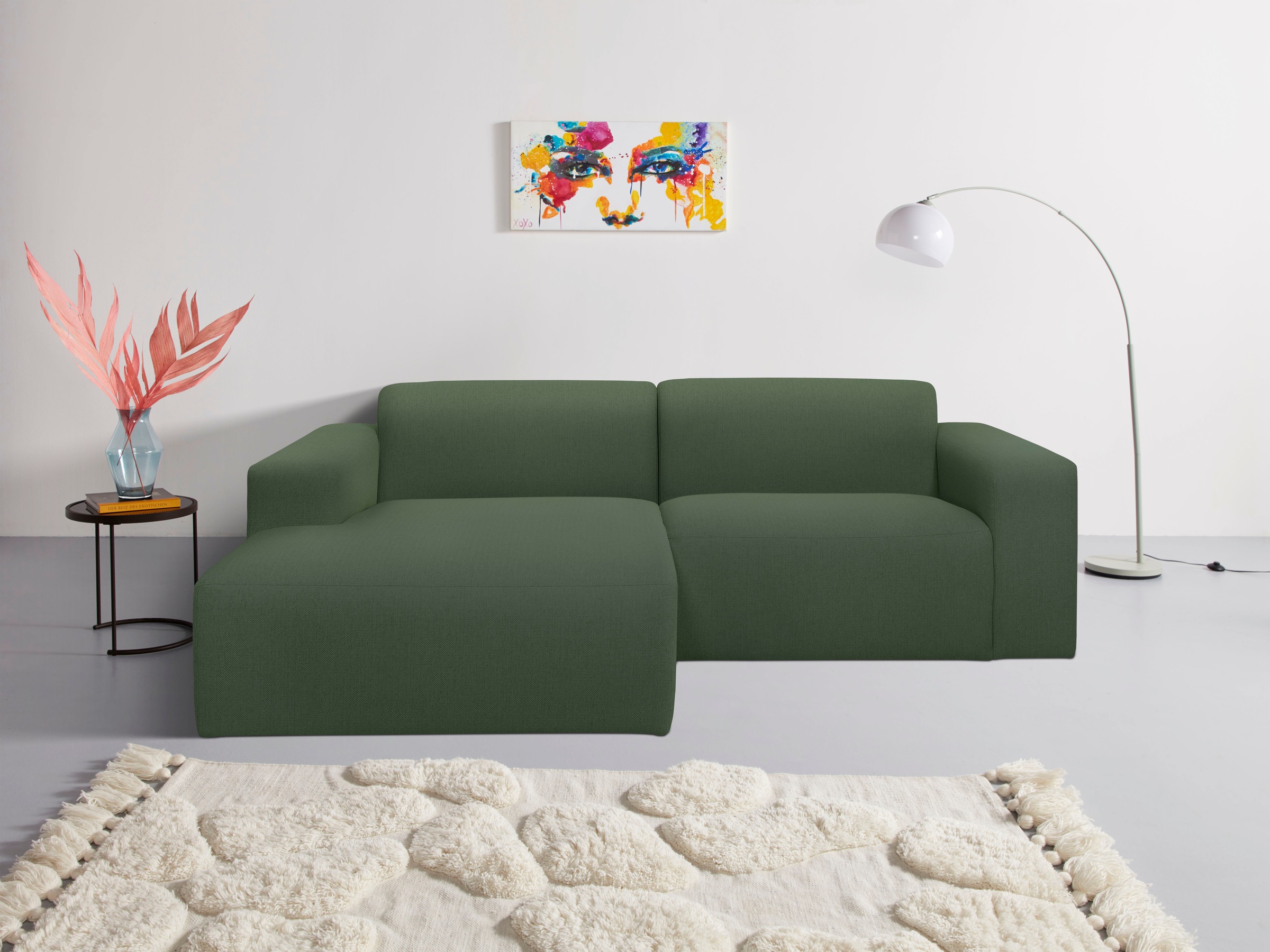 INOSIGN Ecksofa "Koa,228cm, L-Form, Modulsofa, Webstoff, Cord, Struktur" De günstig online kaufen