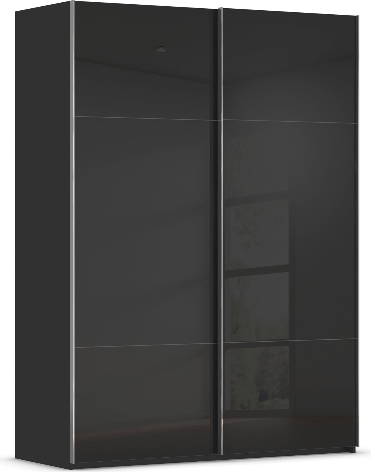 rauch Schwebetürenschrank "Kleiderschrank Schrank Garderobe Schlafzimmerschrank CONTIDO" 3 verschiedene Ausstattungen BASIC/CLASSIC/PREMIUM, aus hochwertigem Material in 6 Breiten 2 Griff-Farben MADE IN GERMANY