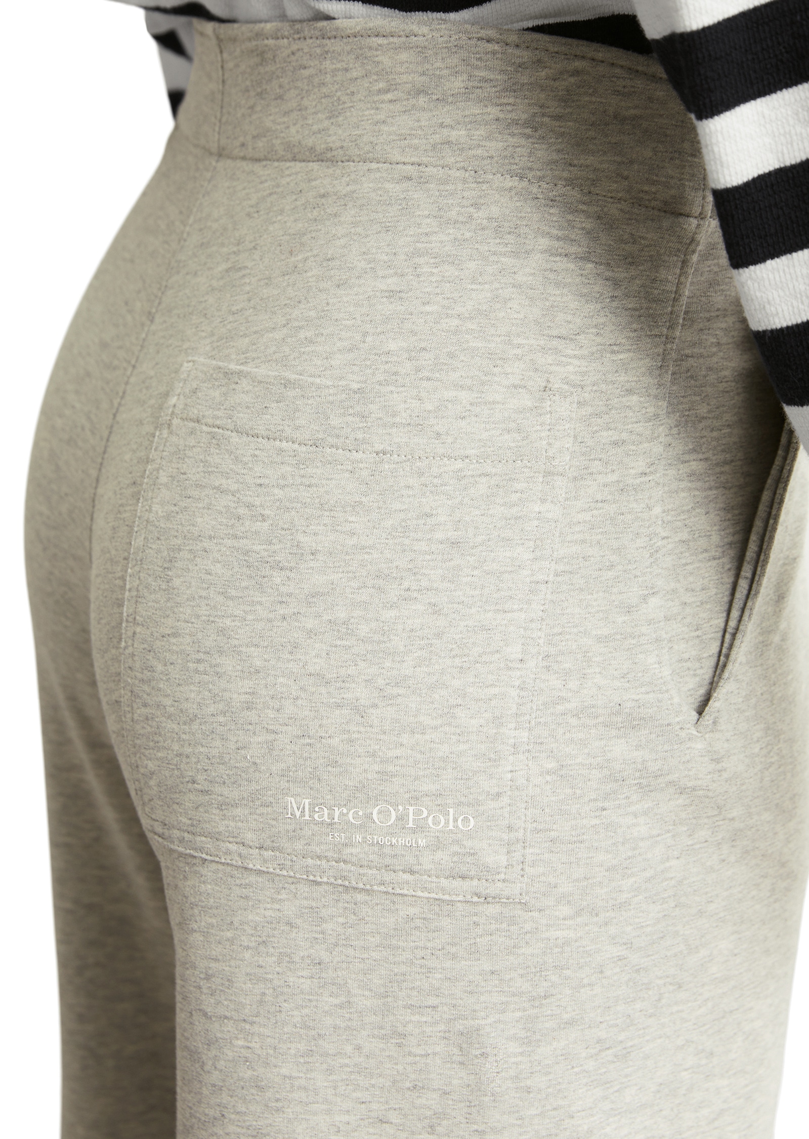 Marc O'Polo Jerseyhose »aus softem Organic-Cotton-Viskose-Mix«