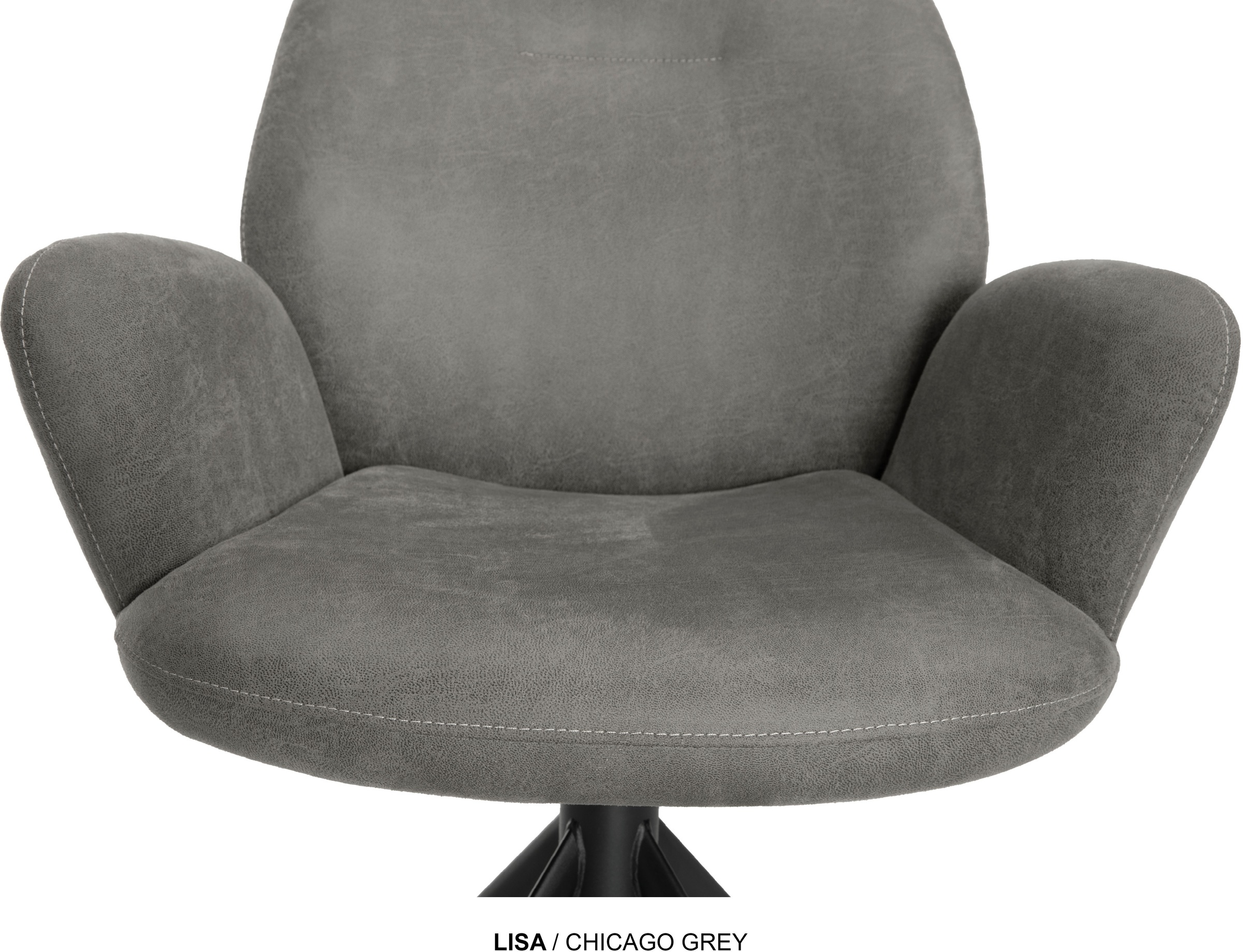 OMG Design Esszimmerstuhl »Lisa« (Set) 1 Stk.Drehstuhl mit auto-return, Armlehnenstuhl