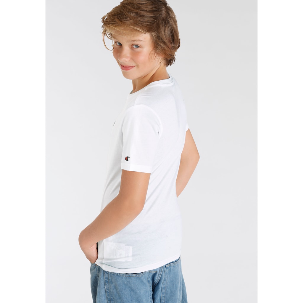 Champion T-Shirt »Basic 2pack Crew-Neck - für Kinder«, (Packung, 2 tlg.)