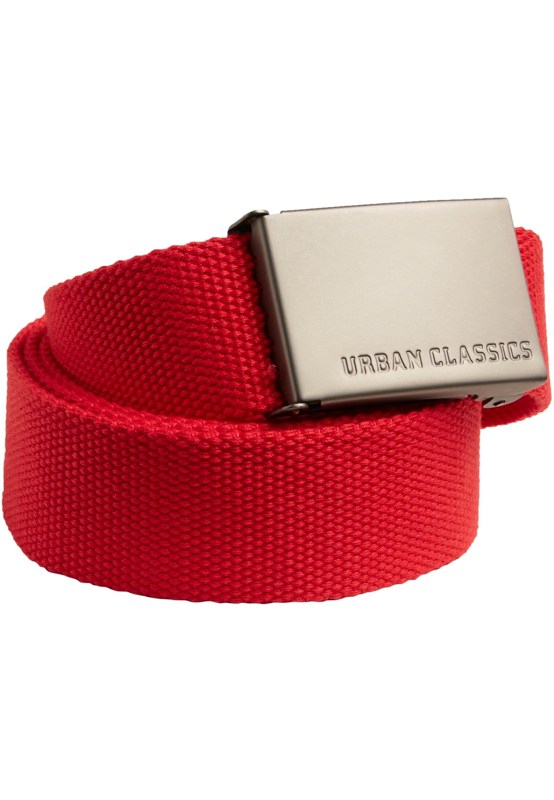 URBAN CLASSICS Hüftgürtel "Urban Classics Unisex Canvas Belt"