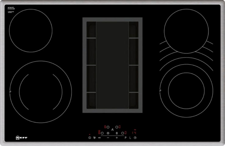 NEFF Kochfeld mit Dunstabzug "T18BD3AN0", mit einfacher Touch Control Bedienung