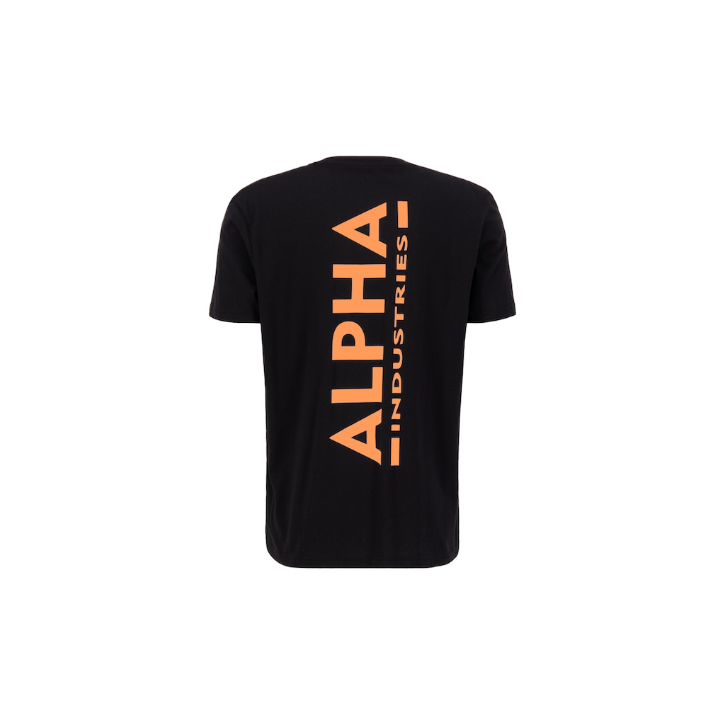 Alpha Industries T-Shirt »ALPHA INDUSTRIES Men - T-Shirts Backprint T Reflective Print«
