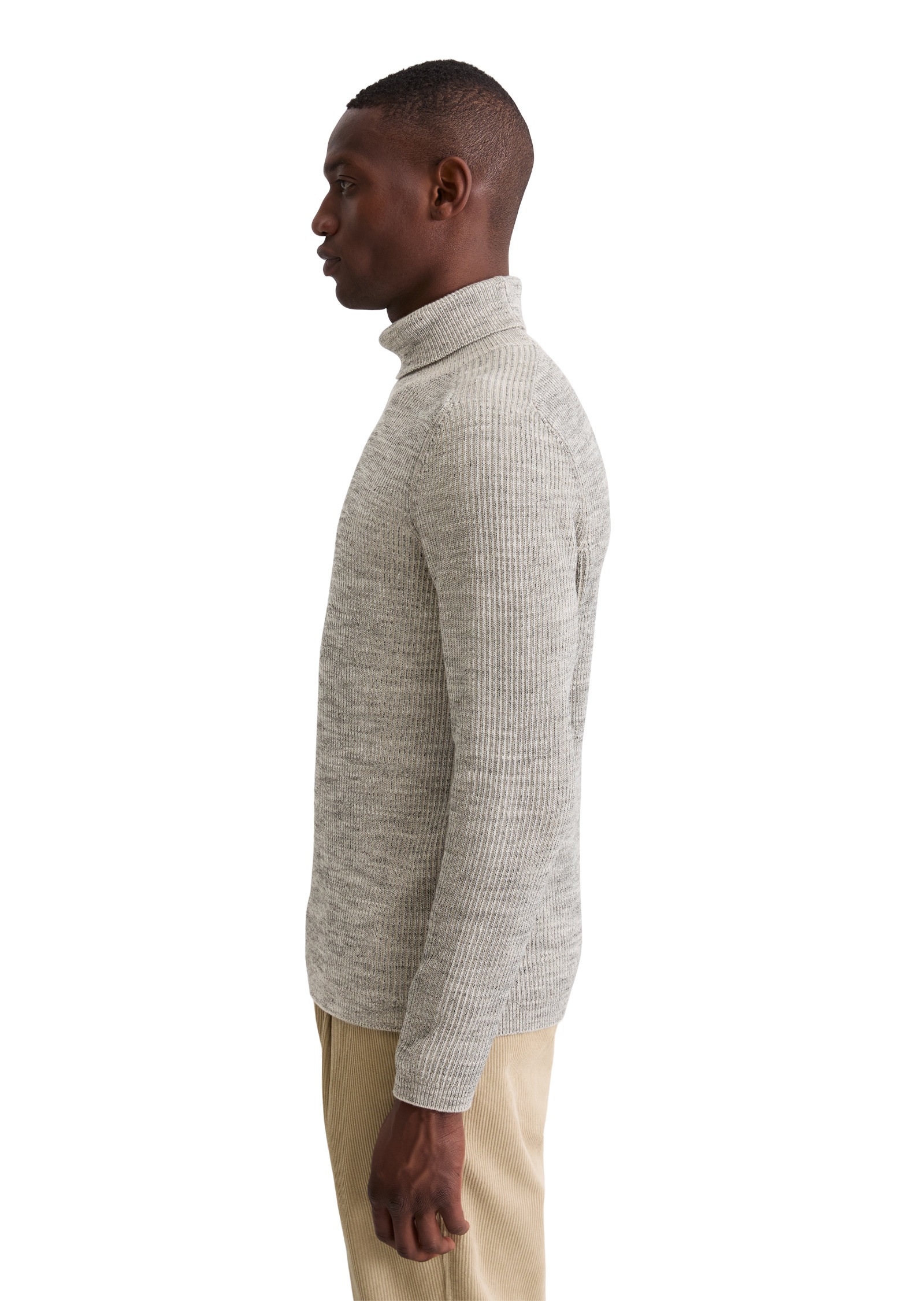 Marc OPolo Strickpullover "aus Baumwoll-Schurwoll-Mix" günstig online kaufen