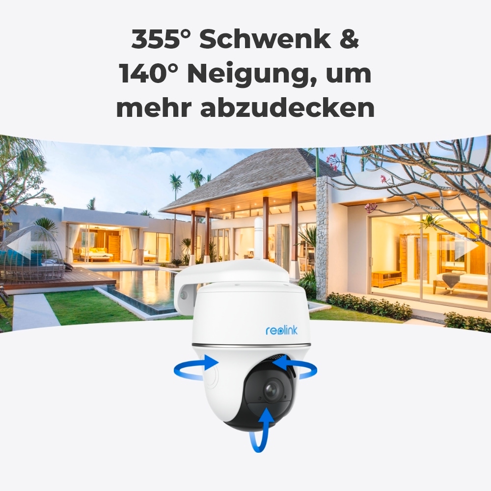 Reolink Überwachungskamera »Argus Series B420 Battery-WiFi«, Außenbereich