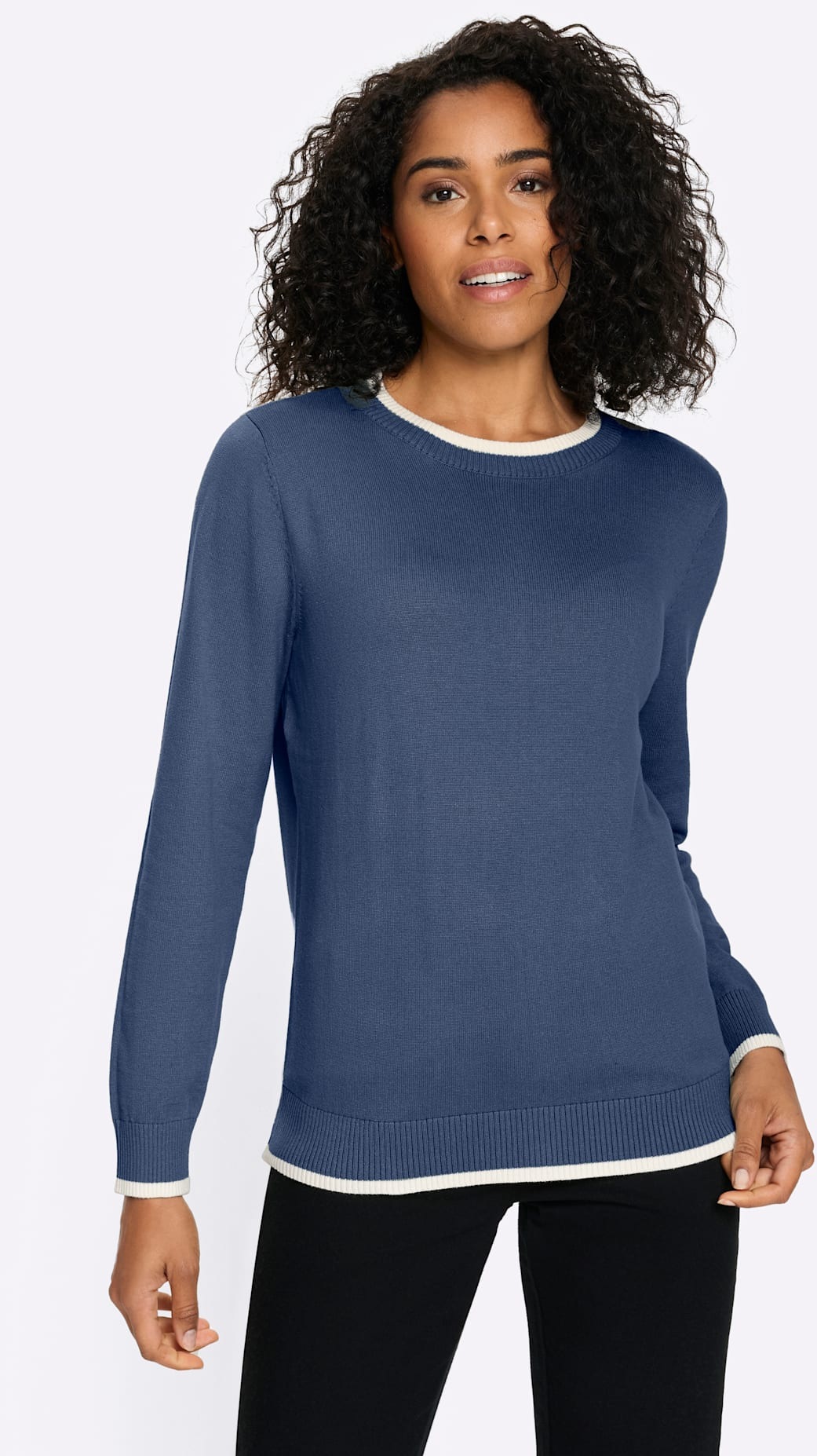 Classic Basics Strickpullover "Langarm-Pullover"