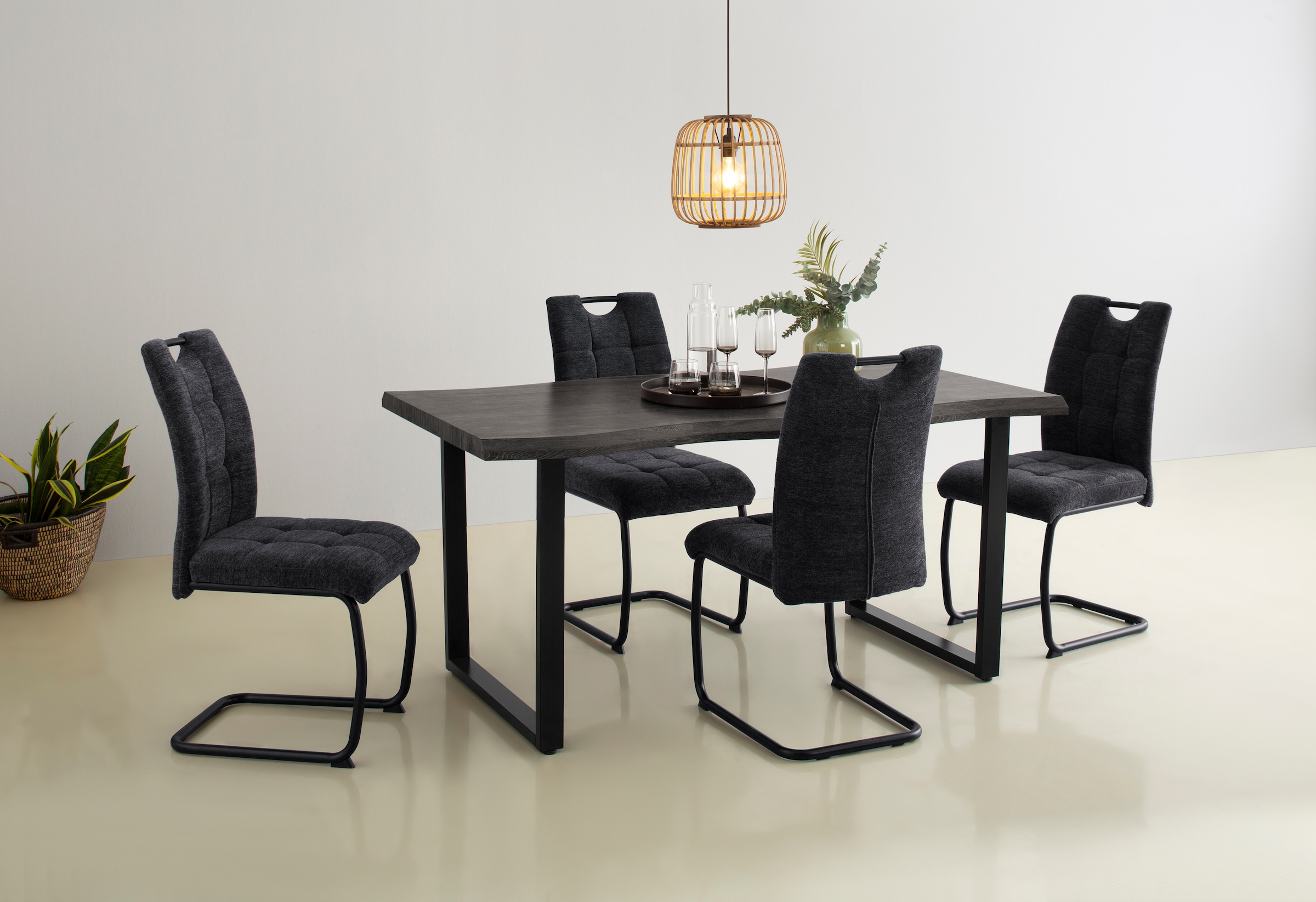 HELA Esstisch "GISELLE Baumkantentisch, Küchentisch, TOPSELLER OTTOs Choice günstig online kaufen