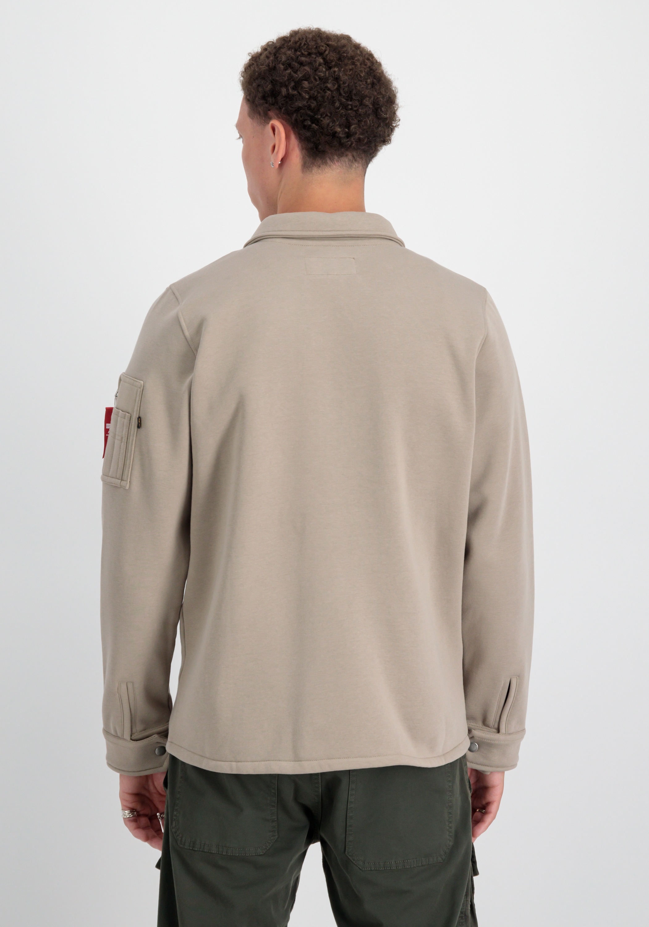 Alpha Industries Hemdjacke »Alpha Industries Men - Overshirts Sweat Overshirt«