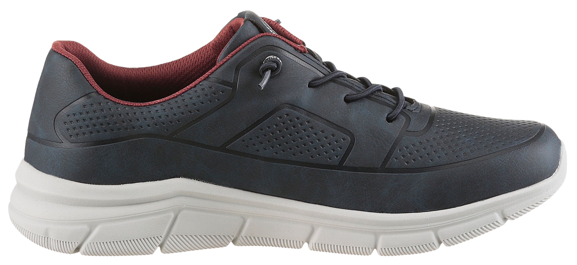 bugatti Slip-On Sneaker, Sneaker, Schlupfschuh, Freizeitschuh mit Logoverzierung