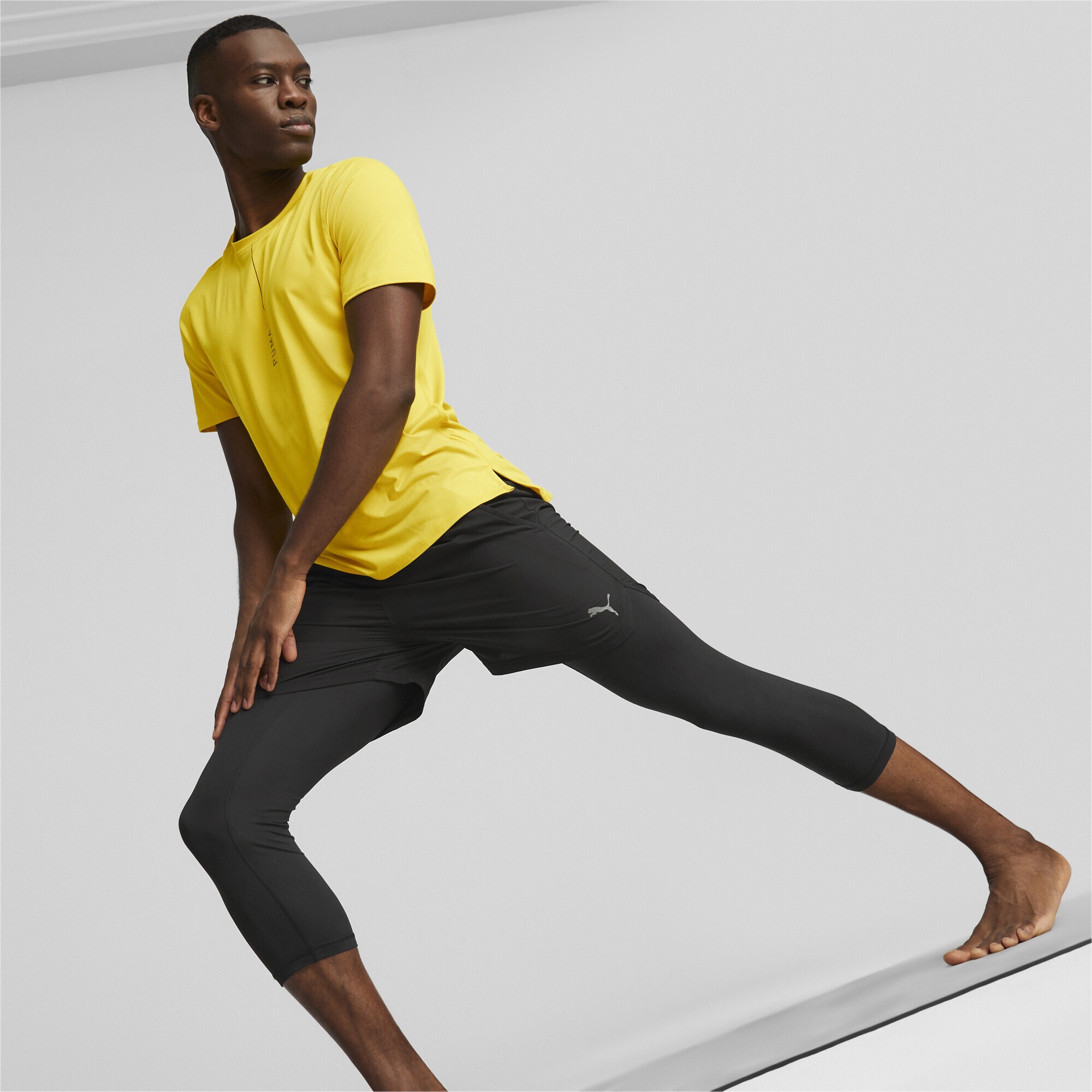PUMA Yogaleggings »M Studio 2-in-1 Trainingsshorts Herren«