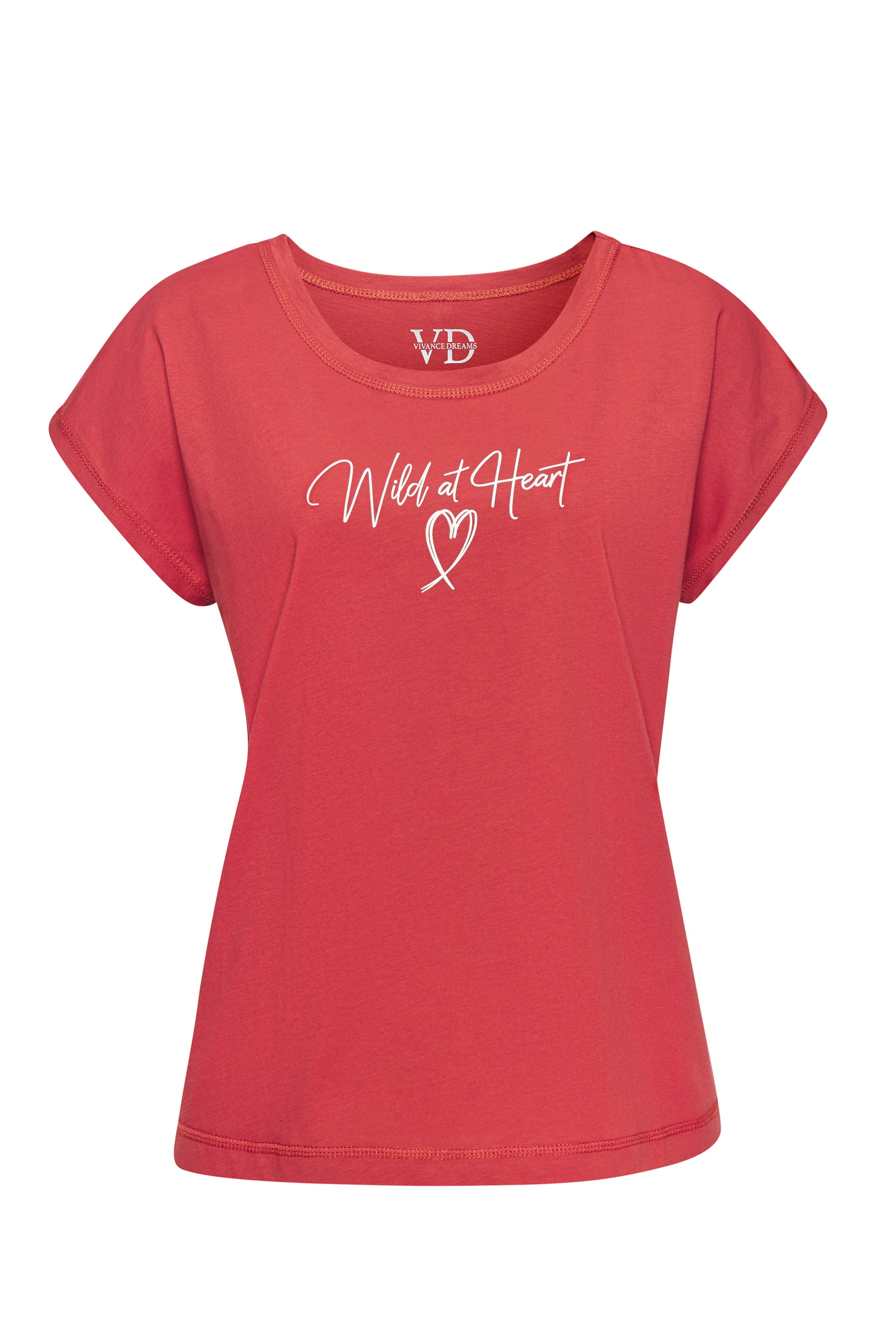Vivance Dreams T-Shirt, mit Herzprint