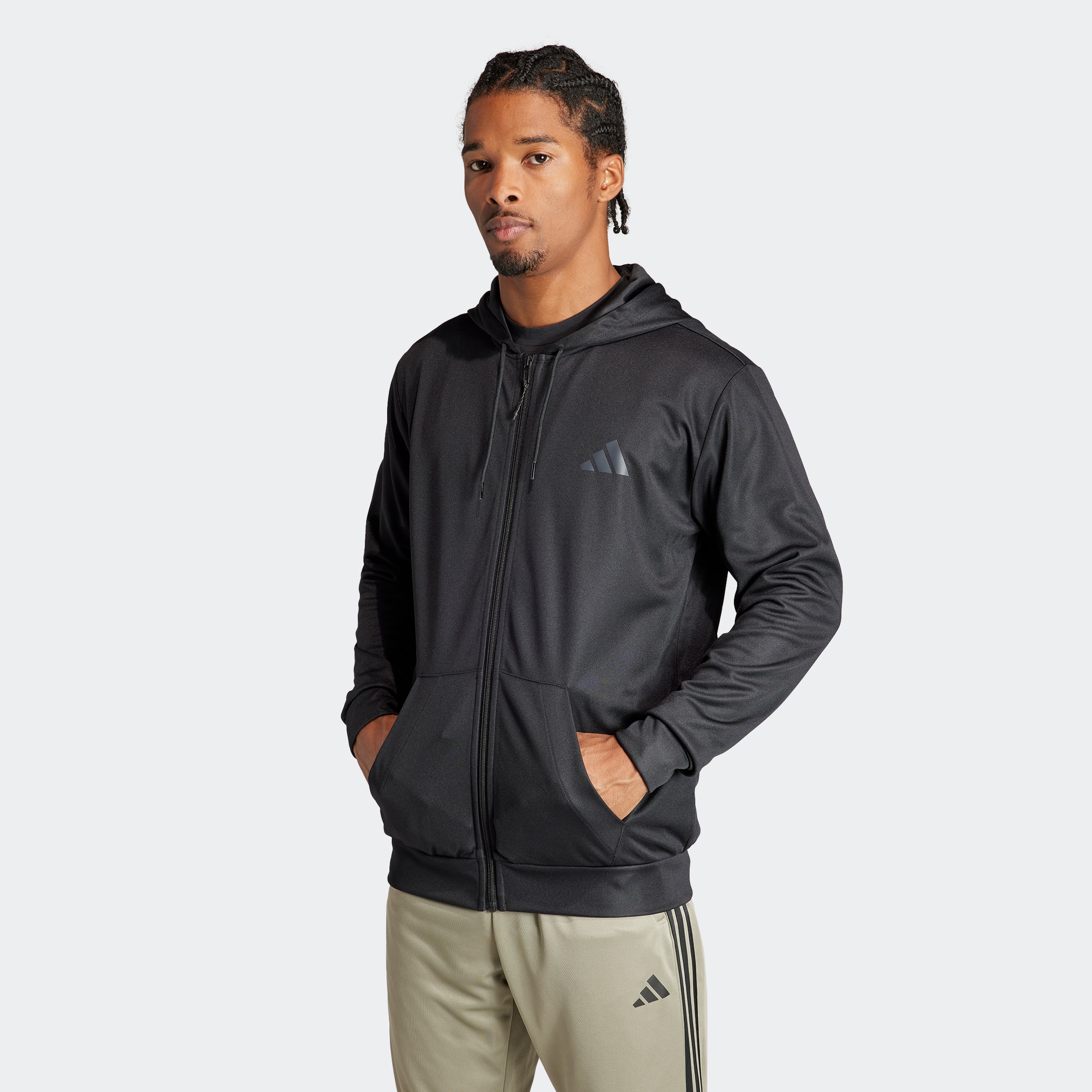 adidas Performance Kapuzensweatjacke "TR ESS SEA FZ H" günstig online kaufen